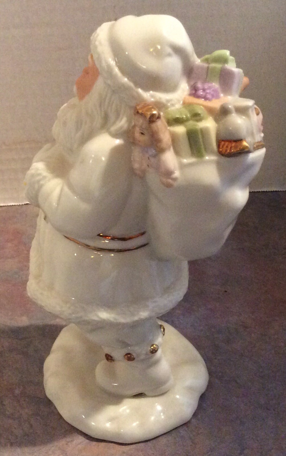 Lenox Classic Santa Claus Figurine & Lenox China Jewel Snowman MIB