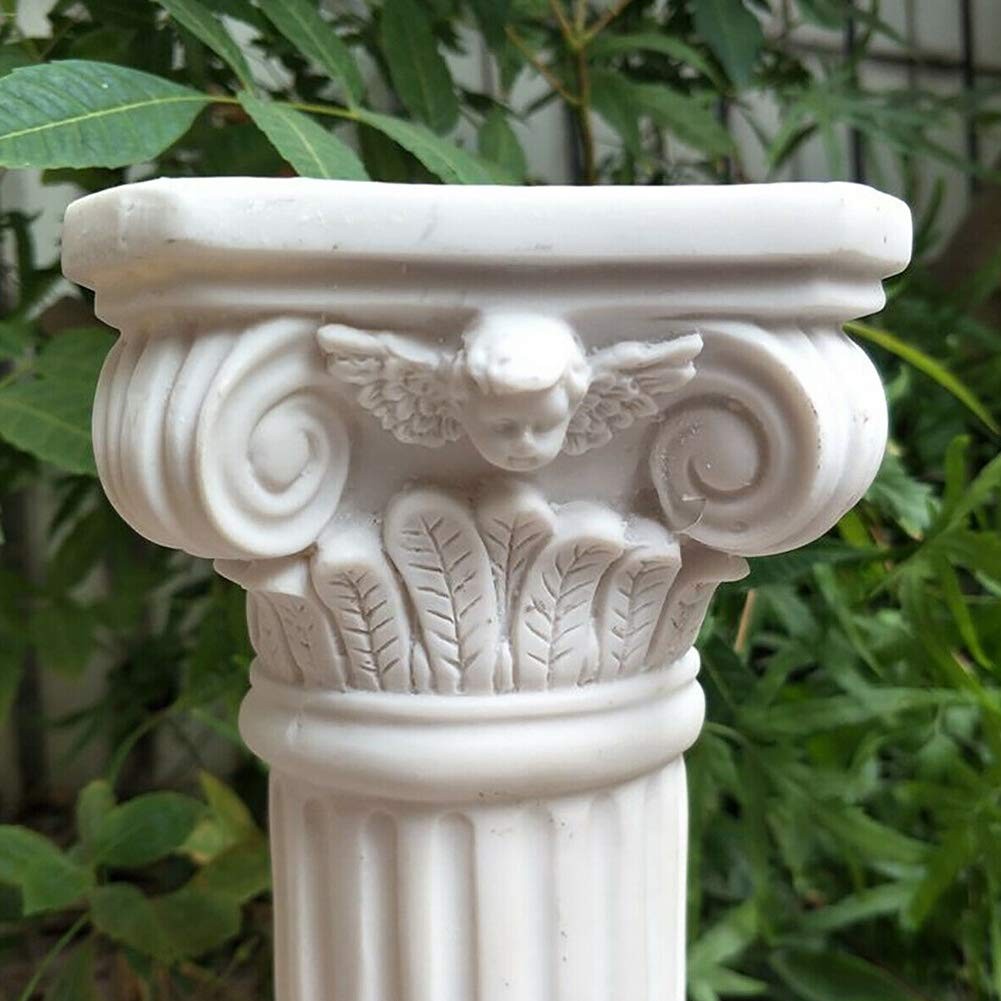 Roman Pillar, Greek Column Resin Statue, Centerpiece Pedestal Stand Figurine …