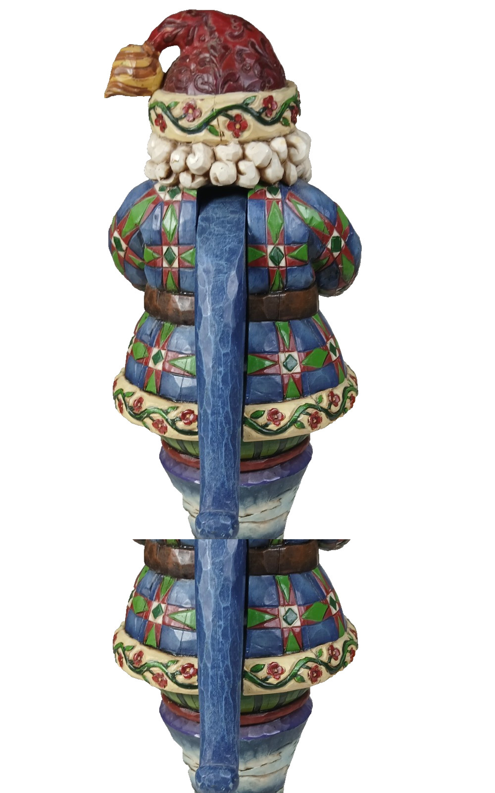 2005 Heartwood Creek By Jim Shore “Season Sweets” 4002416 Santa Nutcracker 12″
