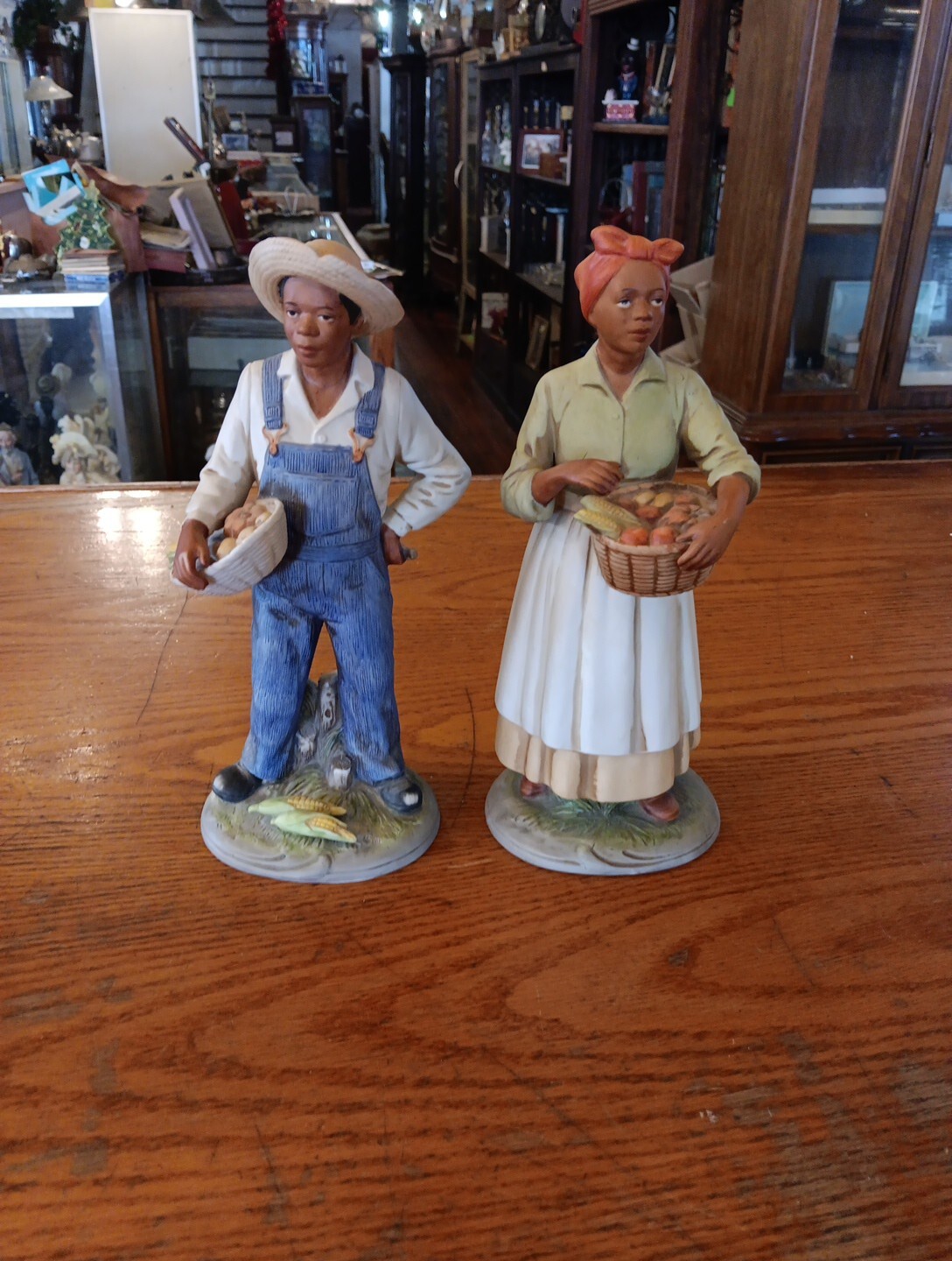 Farming Couple/Homco 1472/excellent Condition