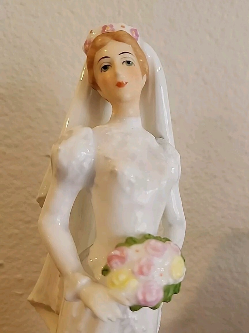 Gorham Maruri Bone China Collectible Figurine “Gibby” Her Wedding Day Bride