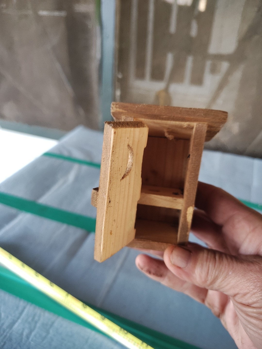 Wood Small Outhouse Craving
