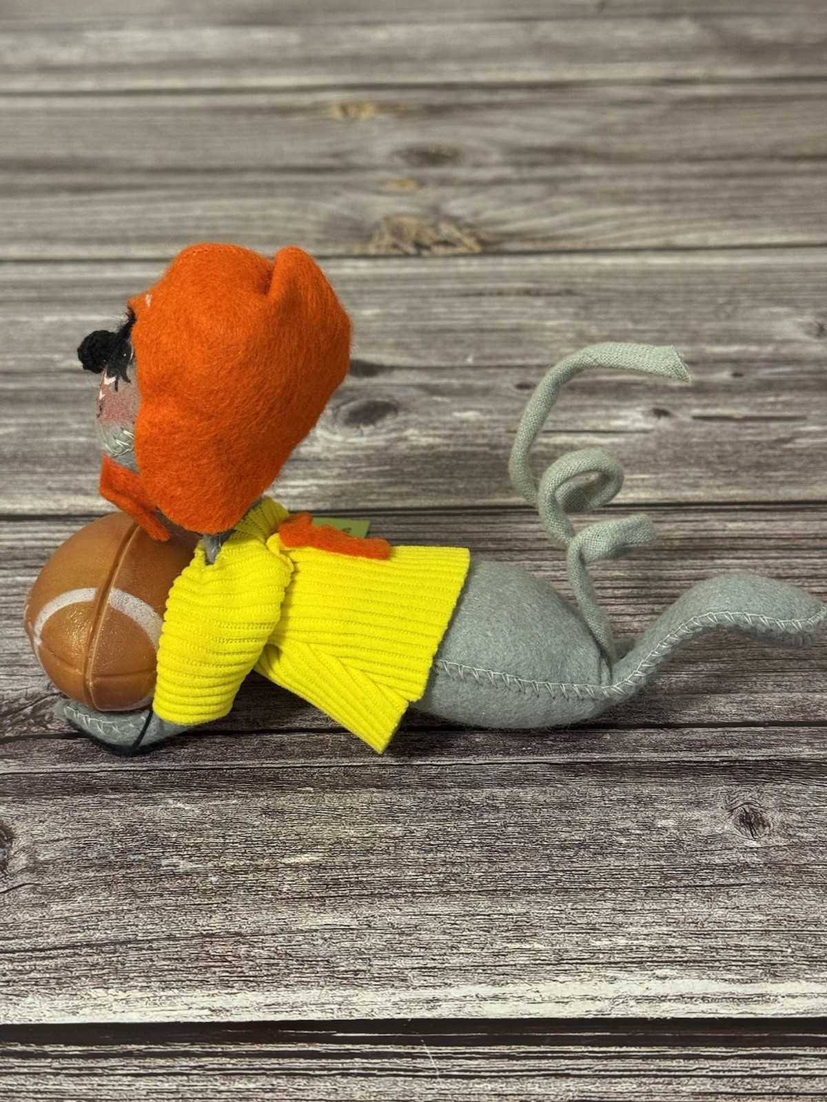 Annalee Mouse Football Player With Helmet 7″ Figure Vintage #6
