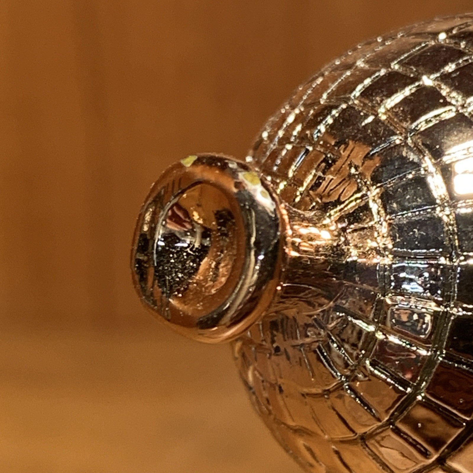 Disco Rose Gold Balloon Dog