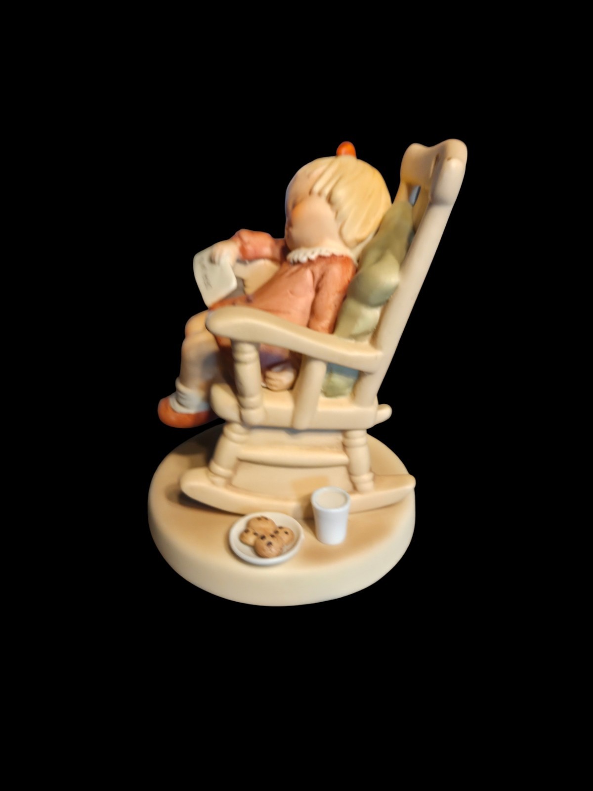Vtg Lucie Attwell Figurine Memories of Yesterday Welcome Santa 4.75″Enesco 1988