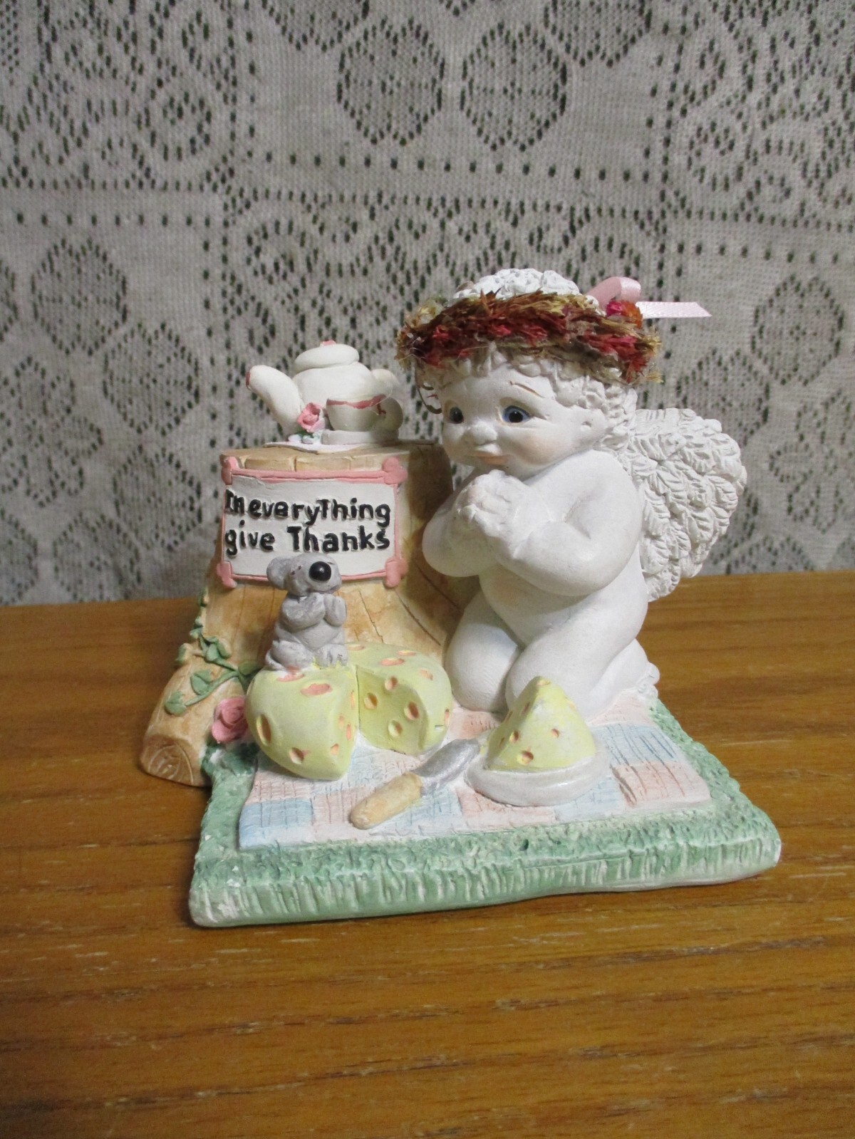 Dreamsicles Figurine – “Our Daily Blessings, In Everything Give Thanks” # 10691