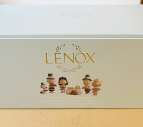 Lenox Peanuts Thanksgiving Pilgrim 6 PC. Figurine Set Charlie Brown Snoopy New