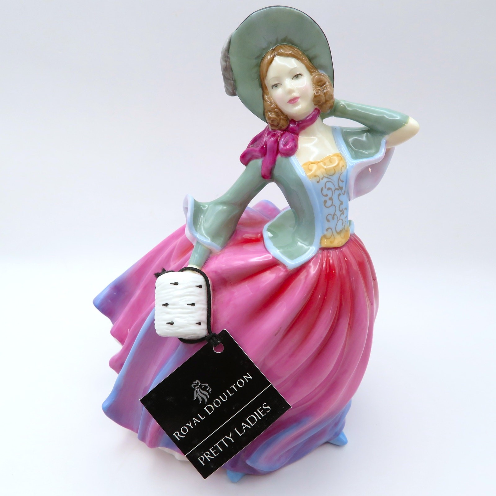 Royal Doulton Pretty Ladies Autumn Breeze HN4716 Bone China Figurine 2004