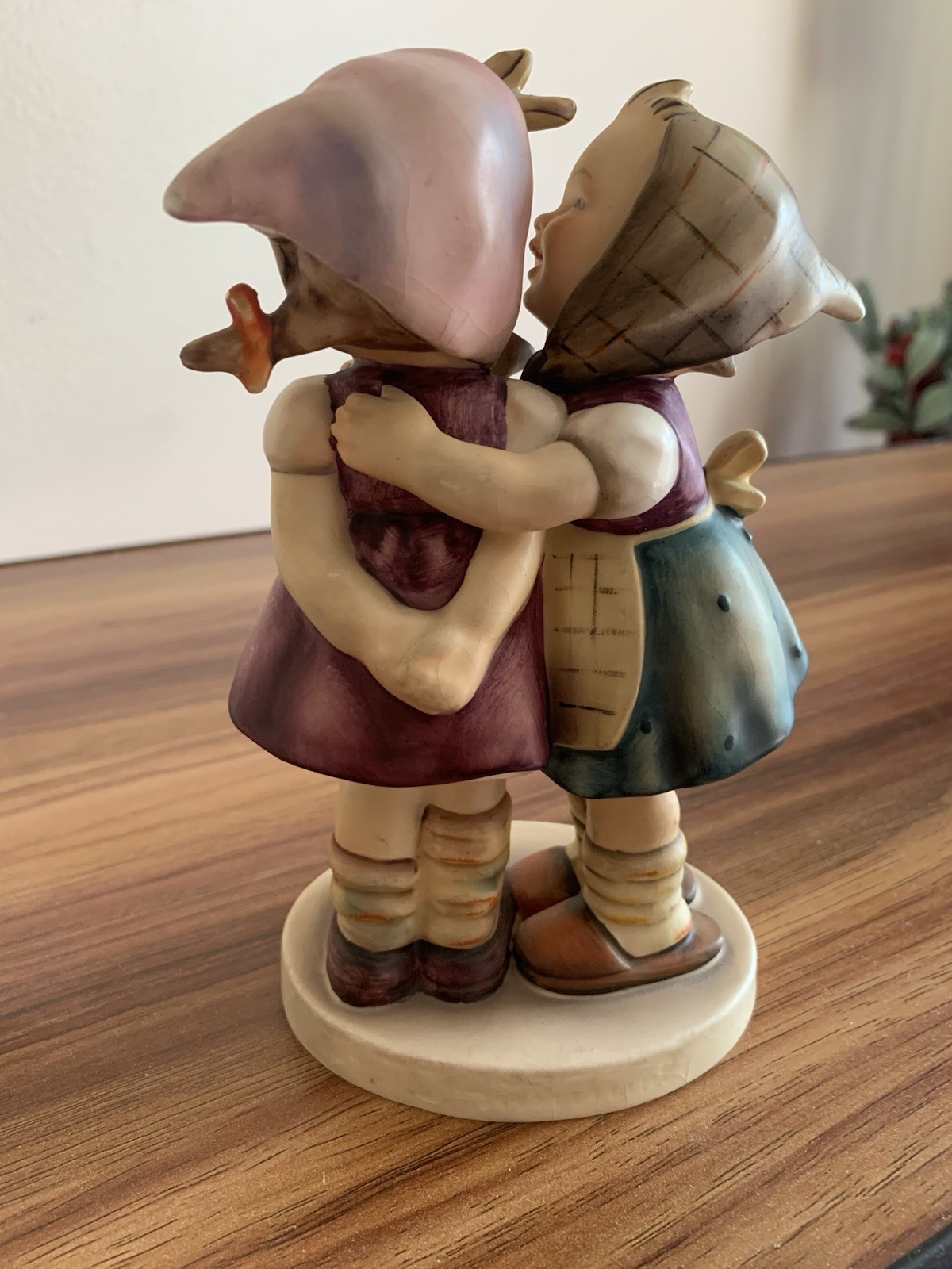 VINTAGE Porcelain Figurine “Telling Her Secret” Good Condition