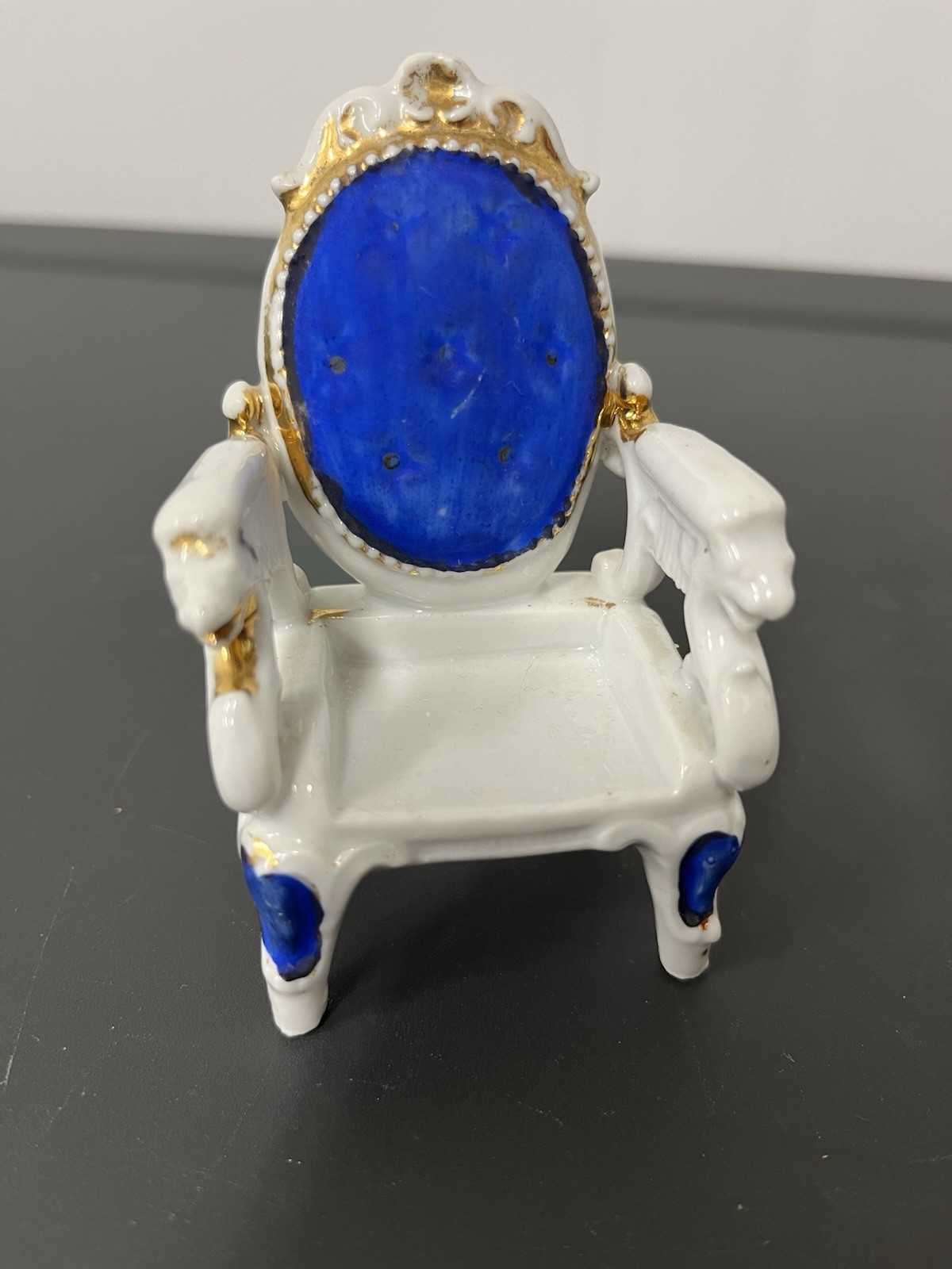 Decorative Porcelain Baroque Style Chair
