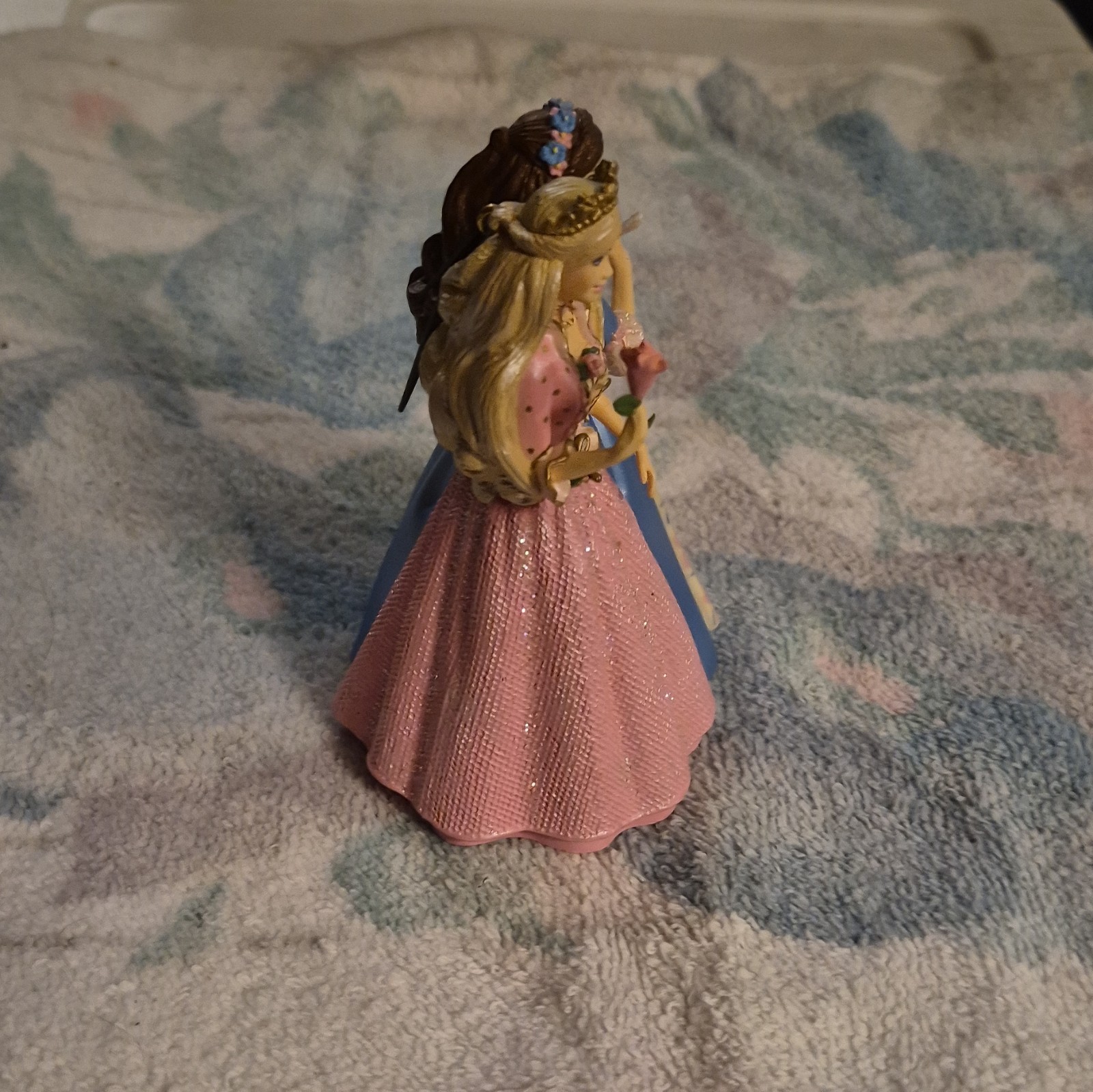 Hallmark Barbie 2004 Fairy Tales Resin Figurine Multicolor Painted Princess