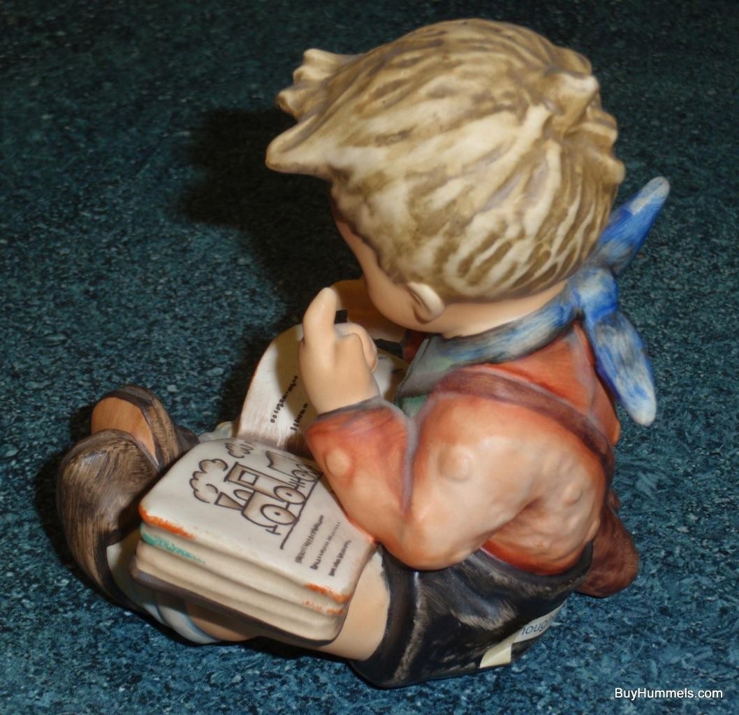 “Thoughtful” Goebel Hummel Figurine #415 – Little Boy Reading A Book CUTE GIFT!