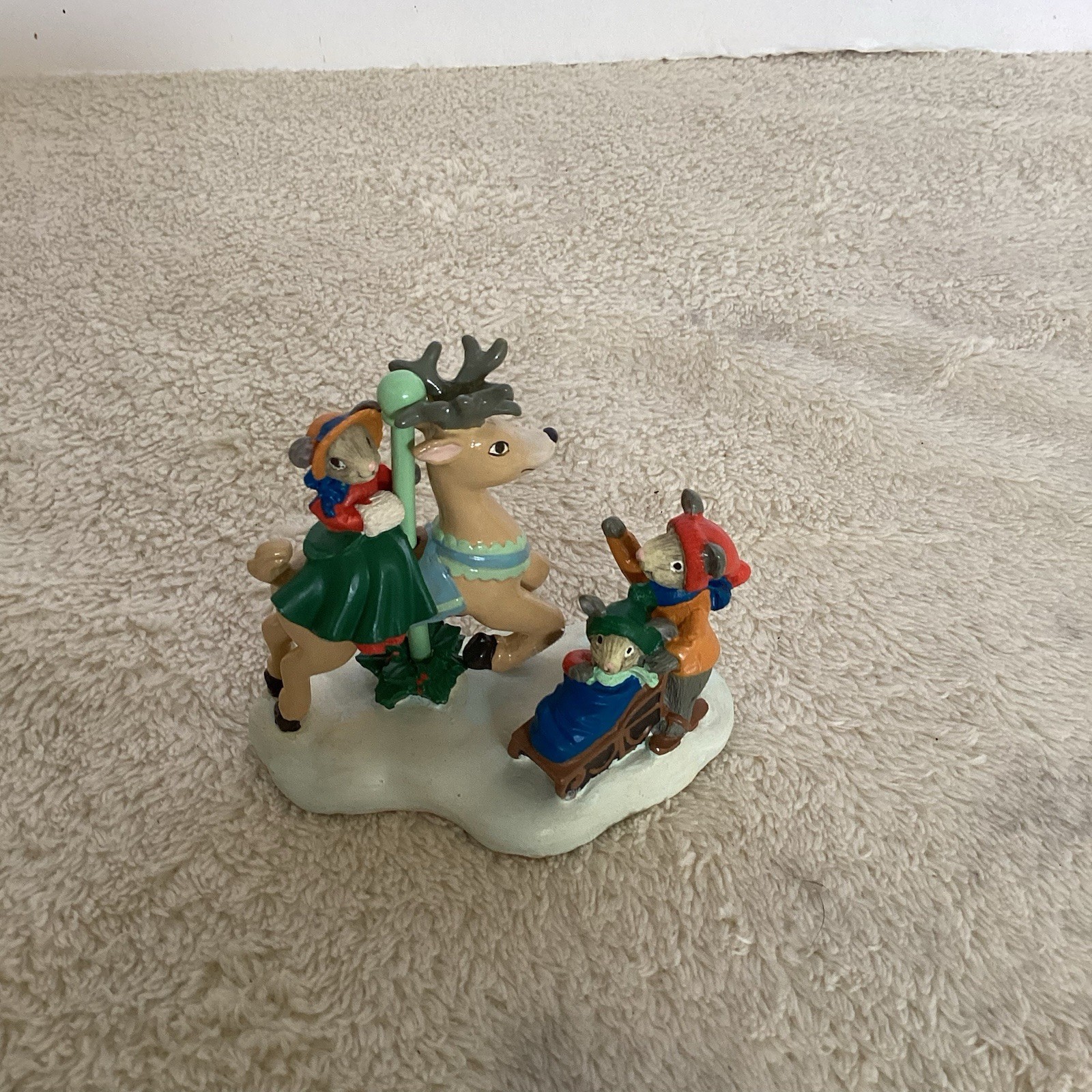 AVON CAROUSEL WONDERLAND MINIATURES COLLECTION “HAVE A NICE RIDE”