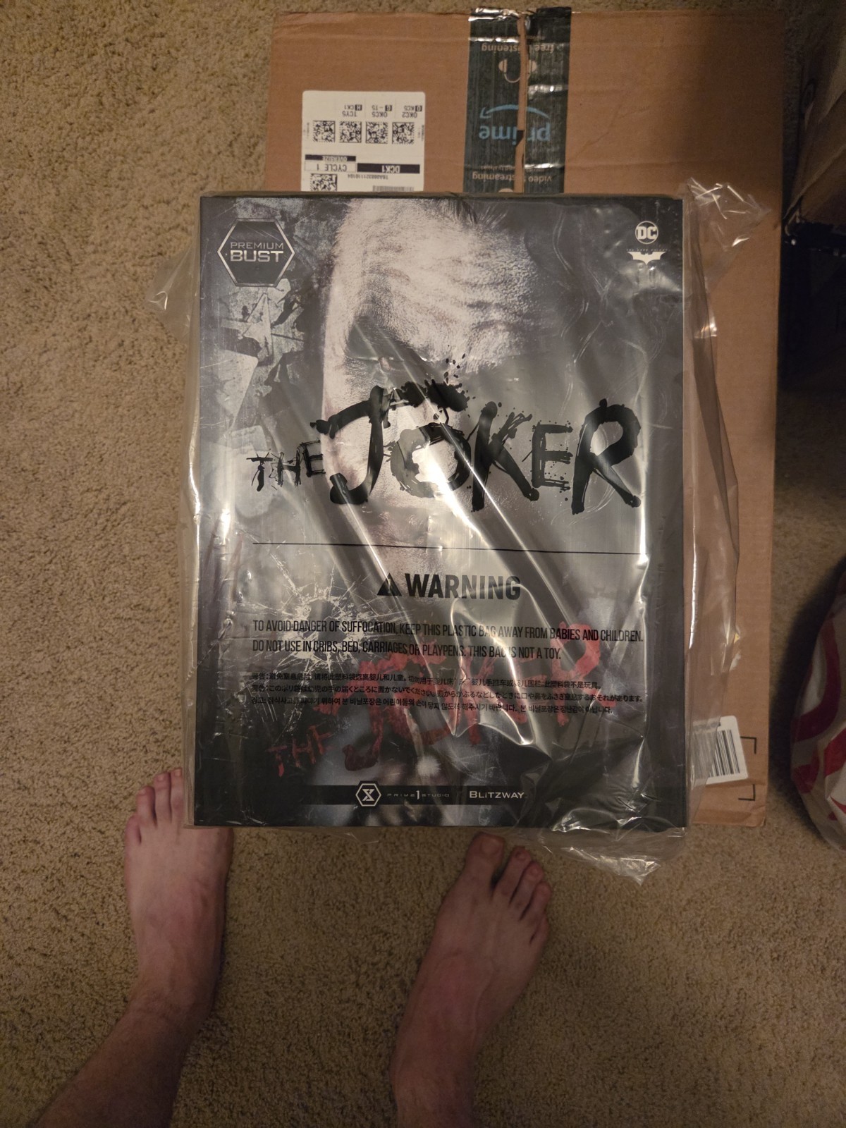 Prime 1 Studio & Blitzway JOKER Limited Heath Ledger Bust – New #2257 of 3800