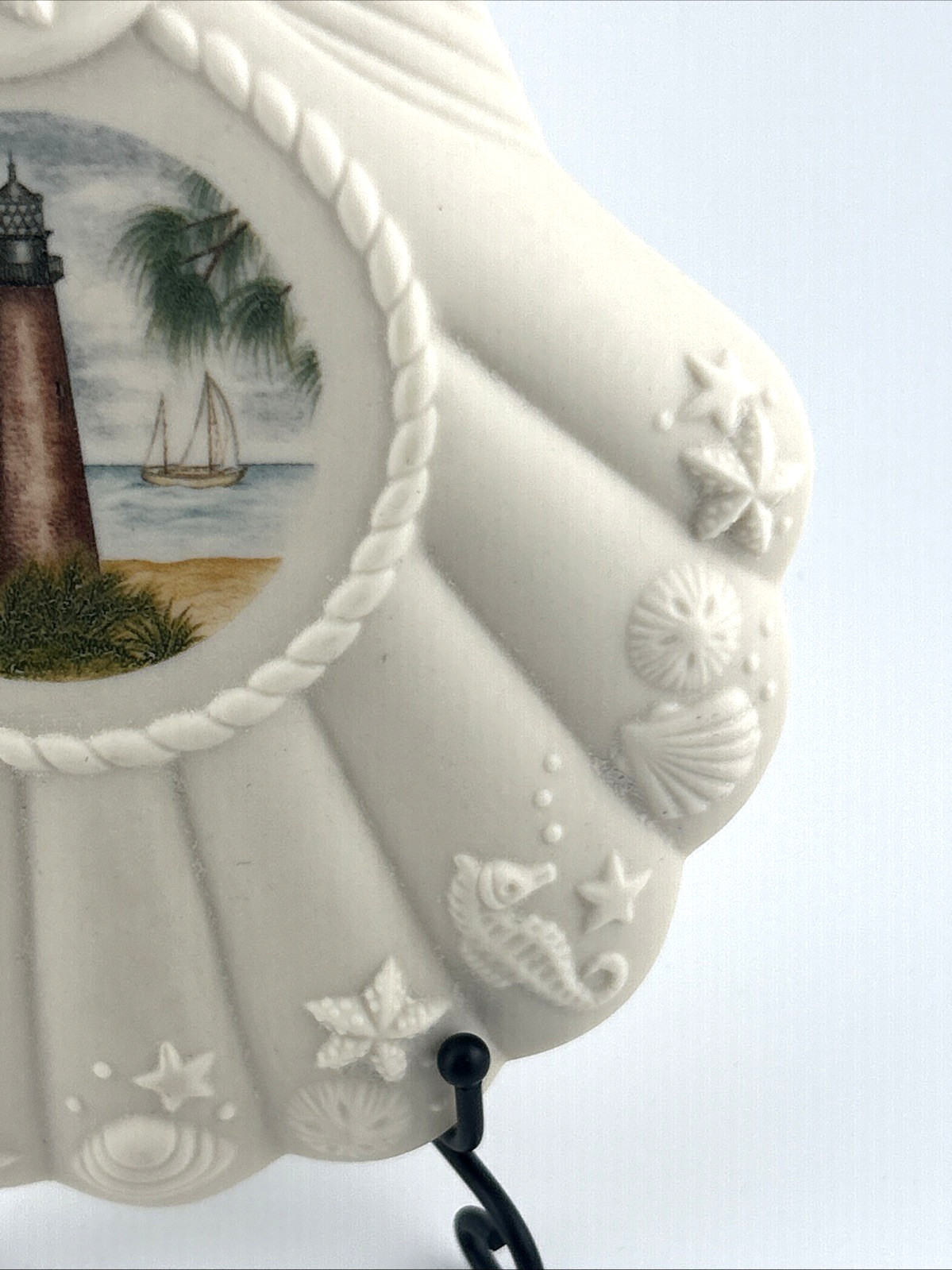 Vtg Heritage Heart Collection Pomander Sachet decor /The Lighthouse Collection