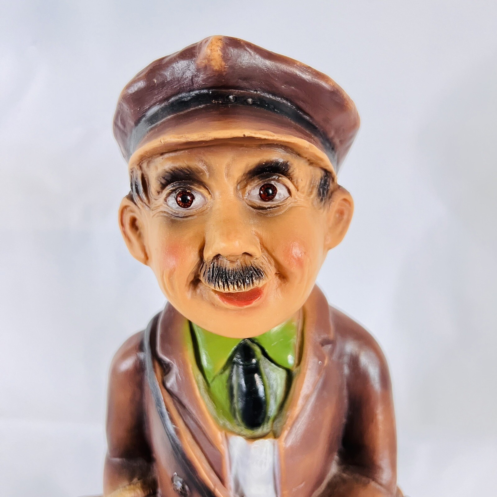 Hofer Warschtlamo Molded Plastic West Germany sausage Bread vendor Statue Resin