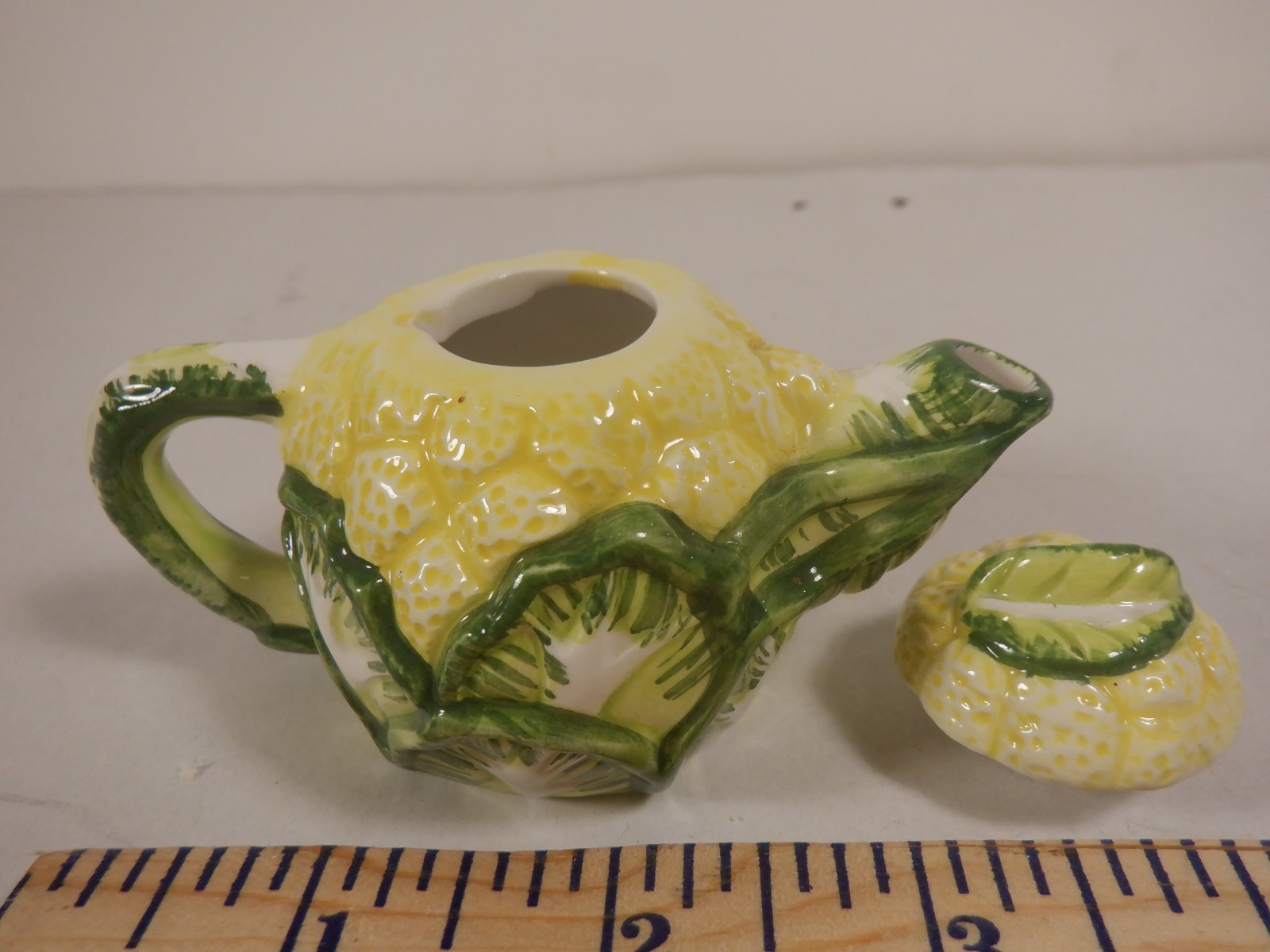 Miniature Cabbage Teapot Collectable by Wang’s International