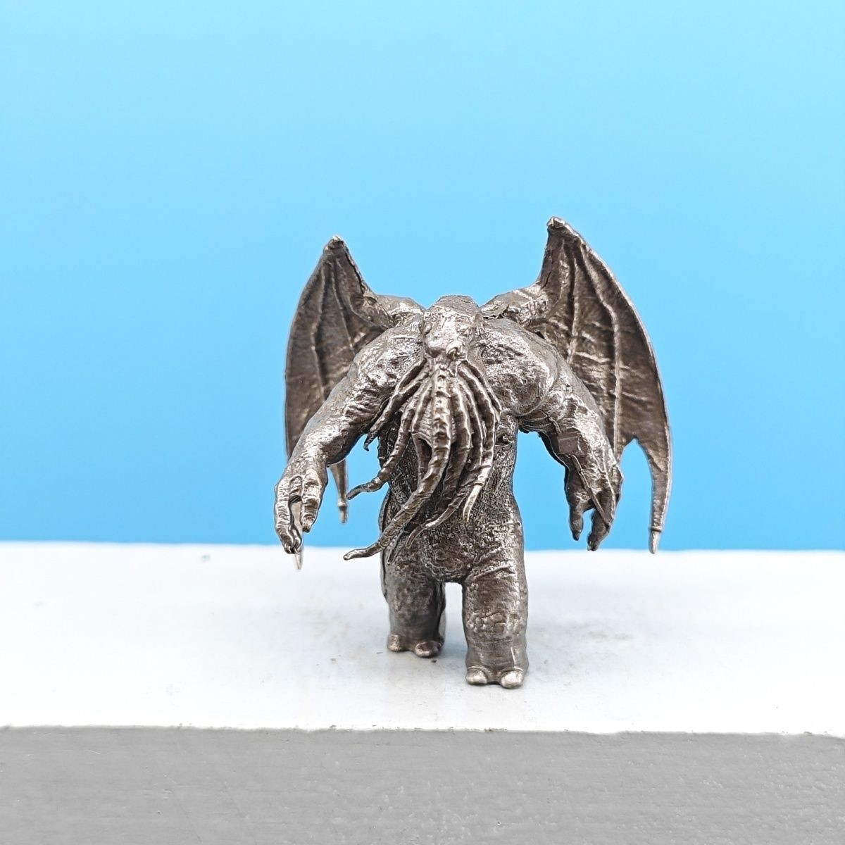 1 64 Scale Brass Ruler Cthulhu Mythos Kraken Giant Miniature Metal Figure