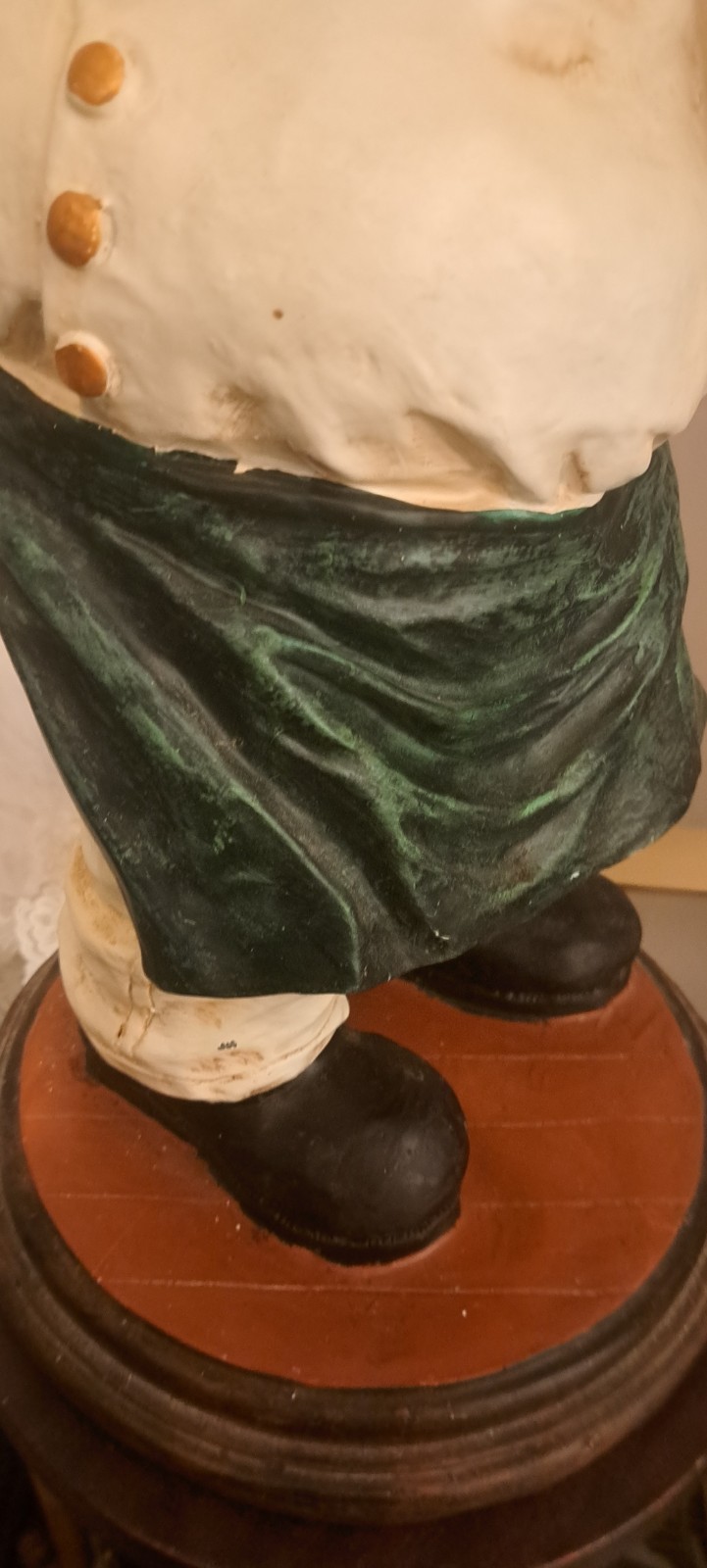 VTG Jolly Italian Chef/ Statue 25″ Tall Welcome To Your Bristol Or Restaurant