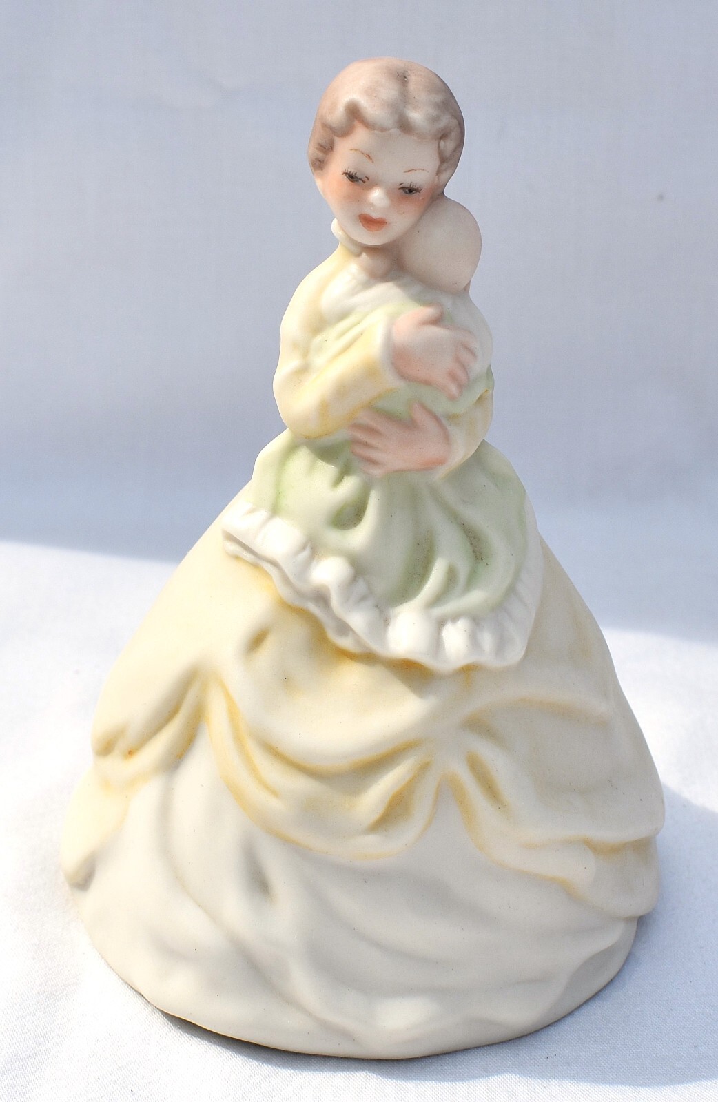 M. Lamster – Porcelain Collectible Figurine – 5 1/2″ WOMAN HOLDING BABY