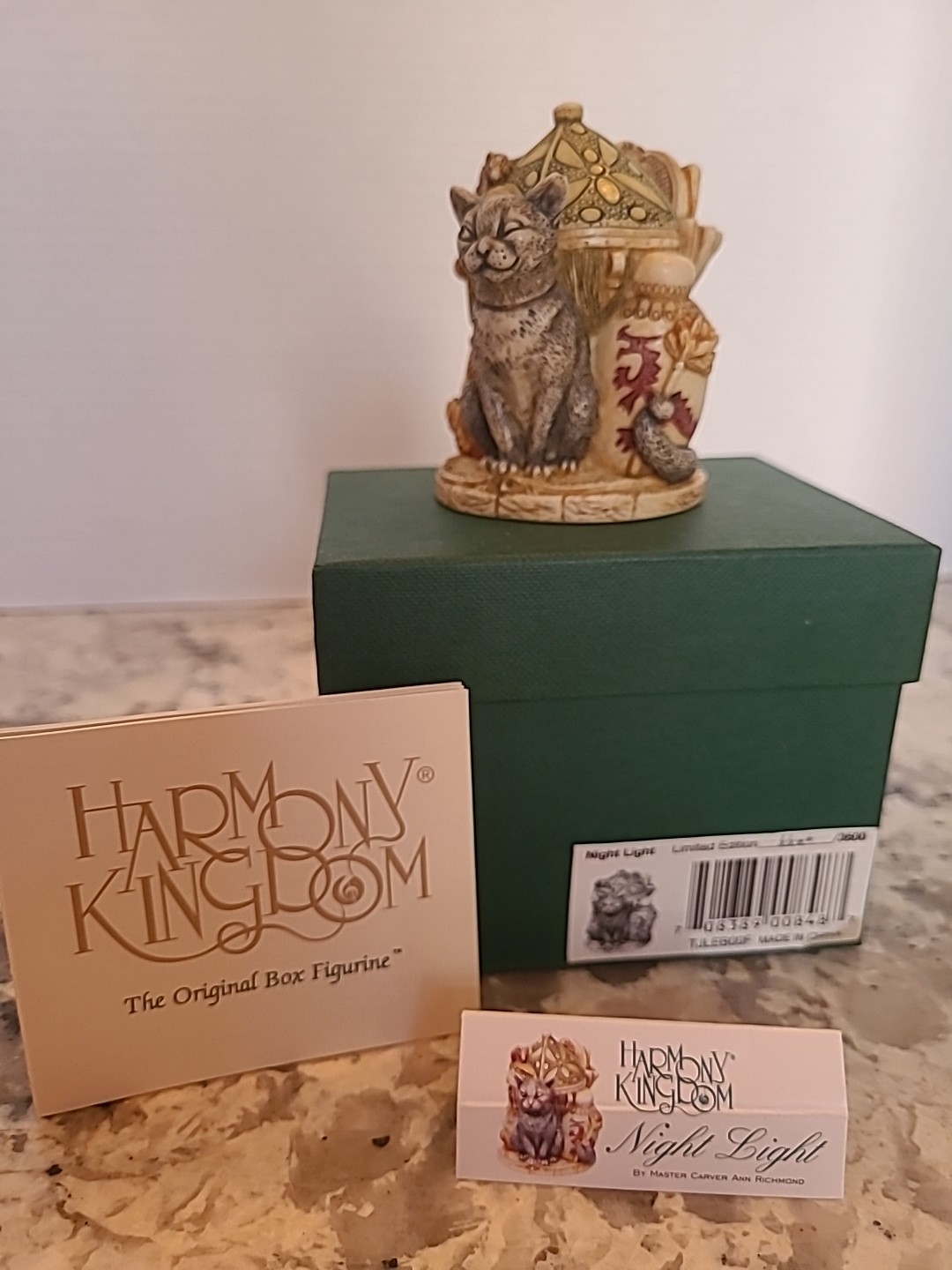 Vintage 2000 Harmony Kingdom ‘Night Light’ Limited 1438/3600 Signed