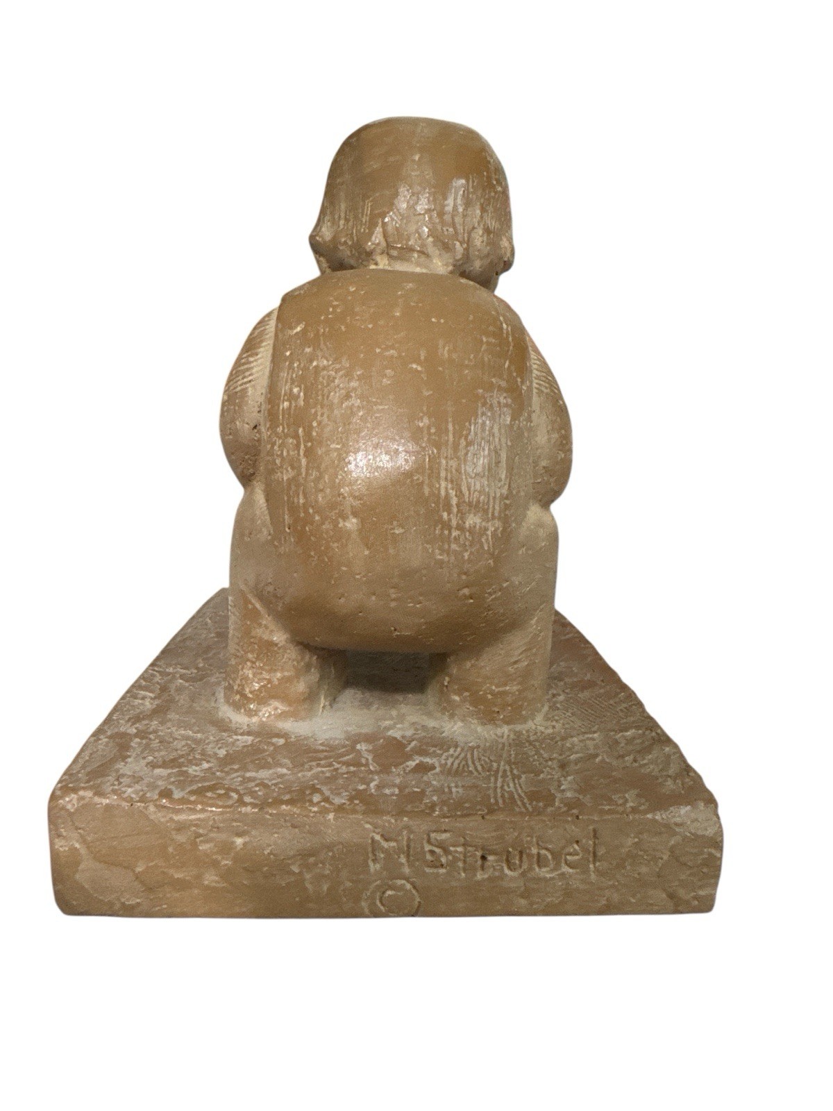 Haeger “Boy with Turtle” Figurine by M.Strudel