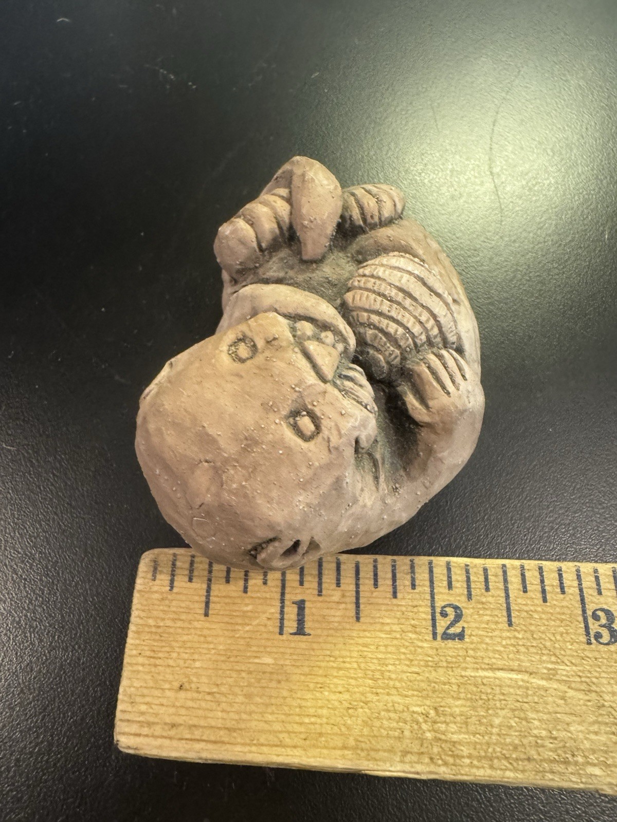 Alaska Earthquake Clay Sculpture Sea Otter Figurine Handmade Original