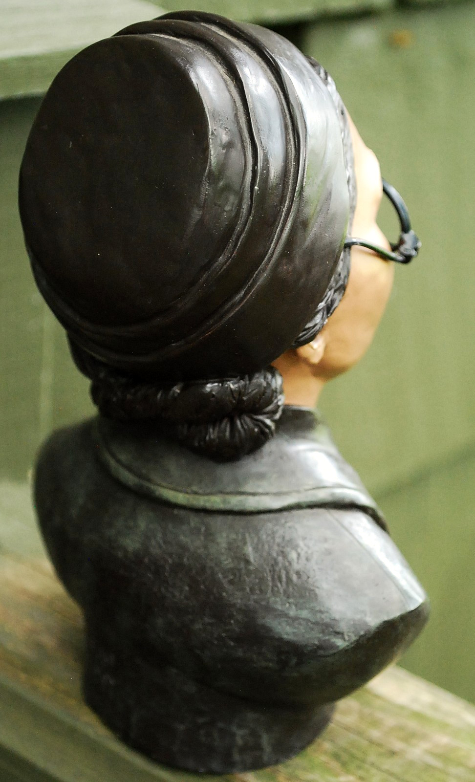 RARE Vtg 1995 ROSA PARKS BUST Resin Figurine SARAH’S ATTIC/Black Heritage 6.25″