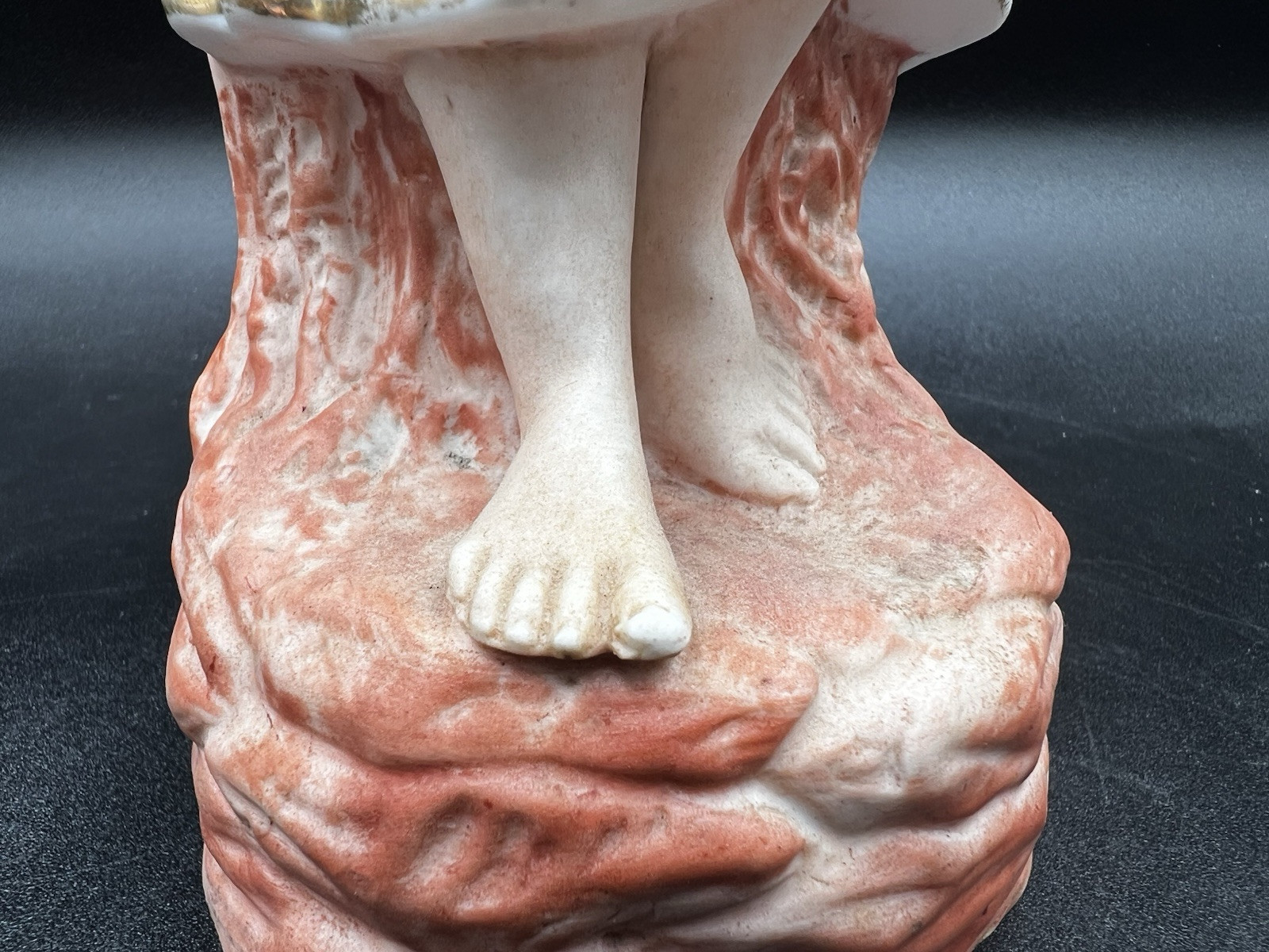 Gebruder Heubach-German Bisque-Young Woman With A Shell In Her Hand Figurine