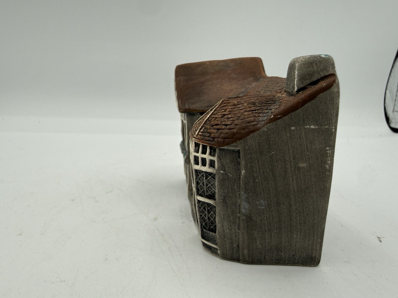 Vintage Philip Laureston Ceramic Miniature The Manor Inn Cottage Village