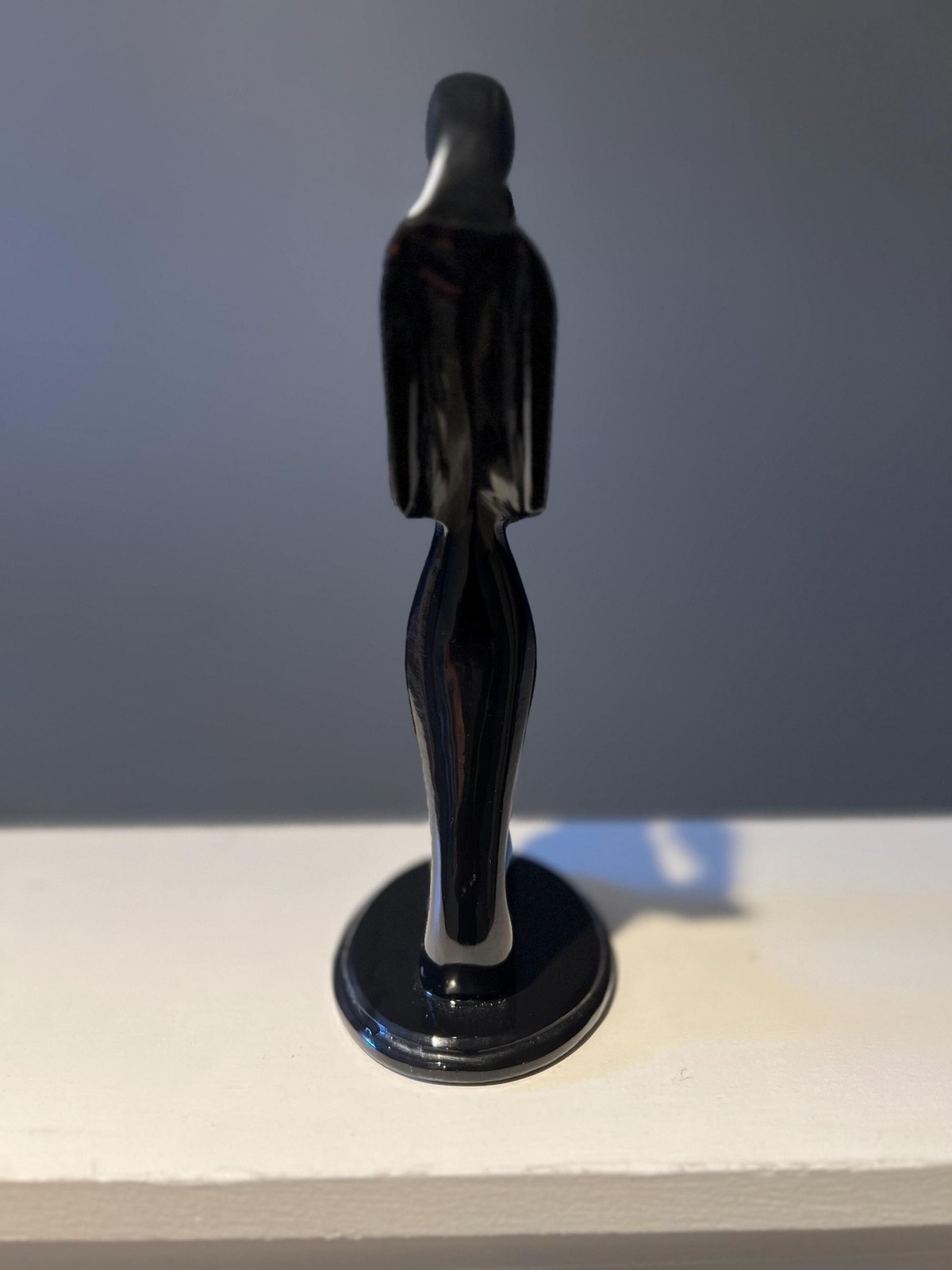 Forever Love – Black Marble Sculpture – 10” Tall