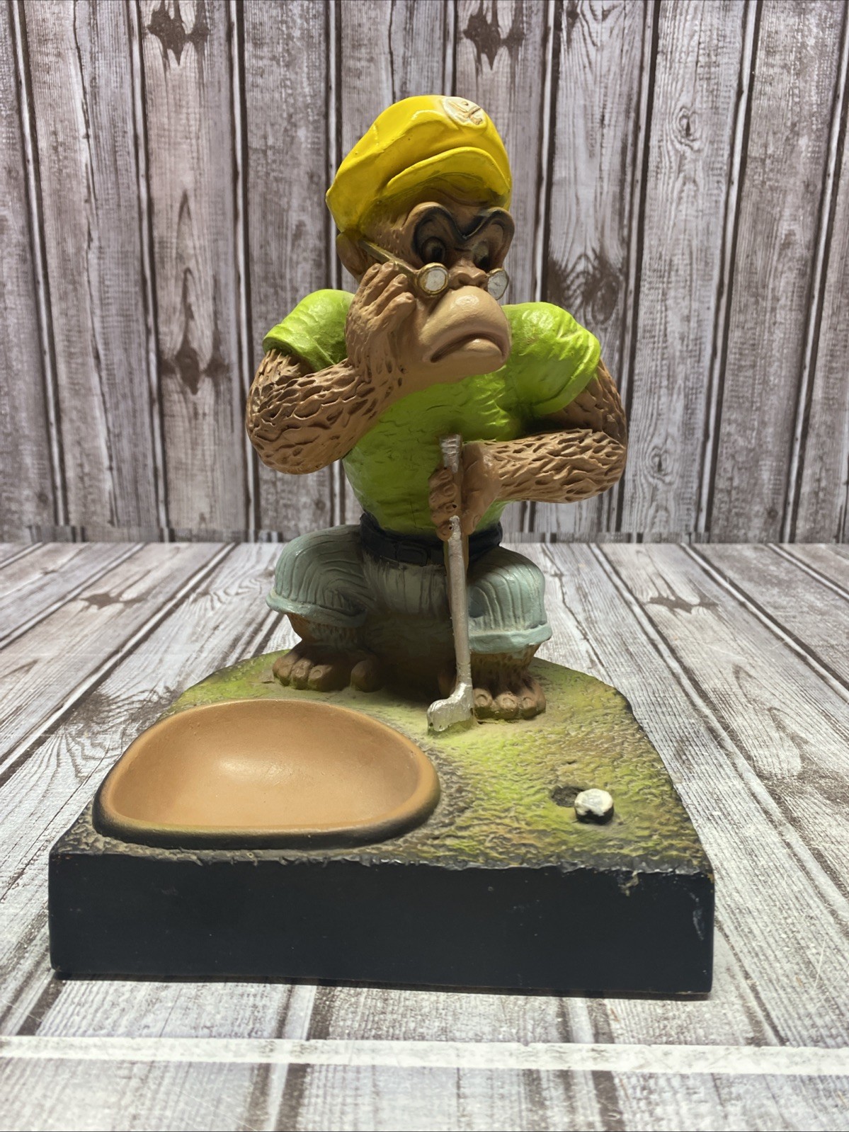 Vintage Gorilla Golf Figure Universal Statuary Corp 1971 Chicago Statue 134