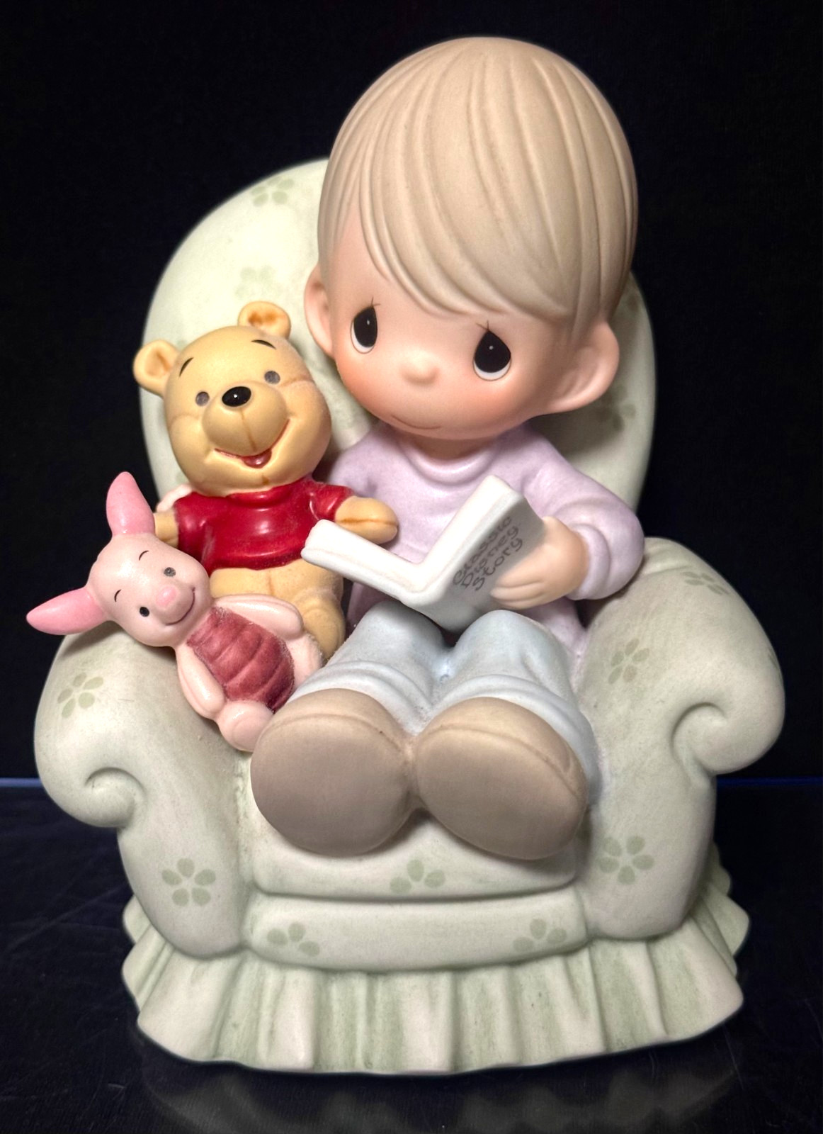 Precious Moments Disney Pooh Figurine Everything’s Better With A Friends 2005