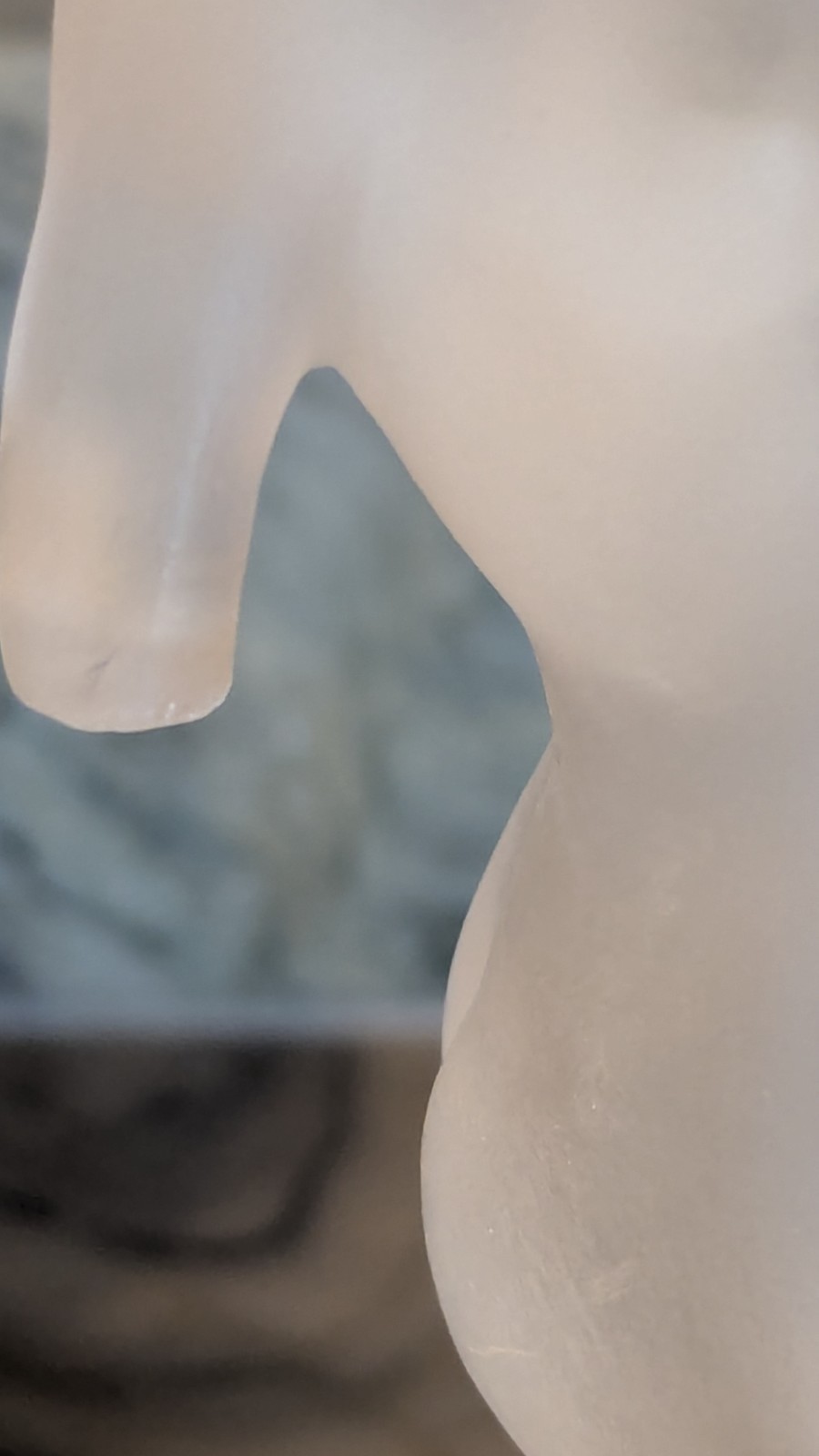 Lalique France “Tête Penchée” Frosted Crystal Nude Figure – 10″ Art Deco Sculptu