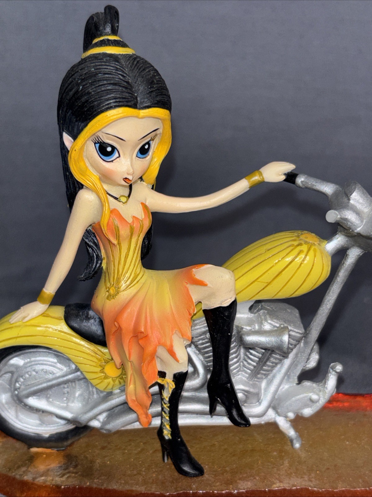Jasmine Becket-Griffith Sun Spot Fairy Riders Figurine #1485A Flawed