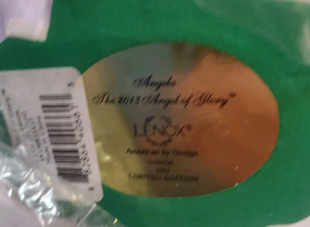 Lenox “Angela” 2013 Angel of Glory Retired 12″ Tall