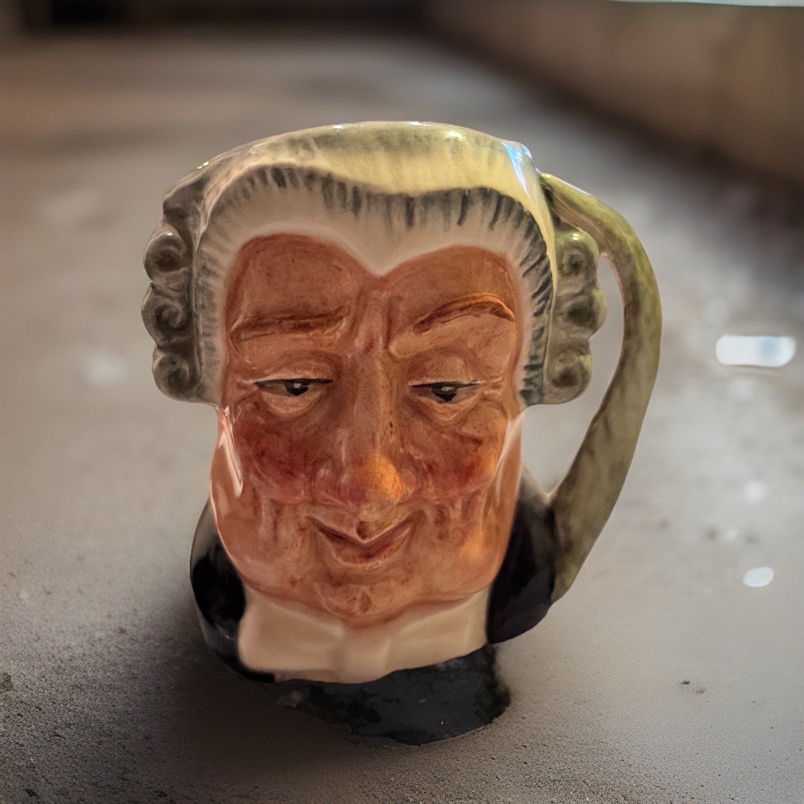 1958 Royal Doulton The Lawyer D6524 2.5” Toby Jug Excellent Shape!