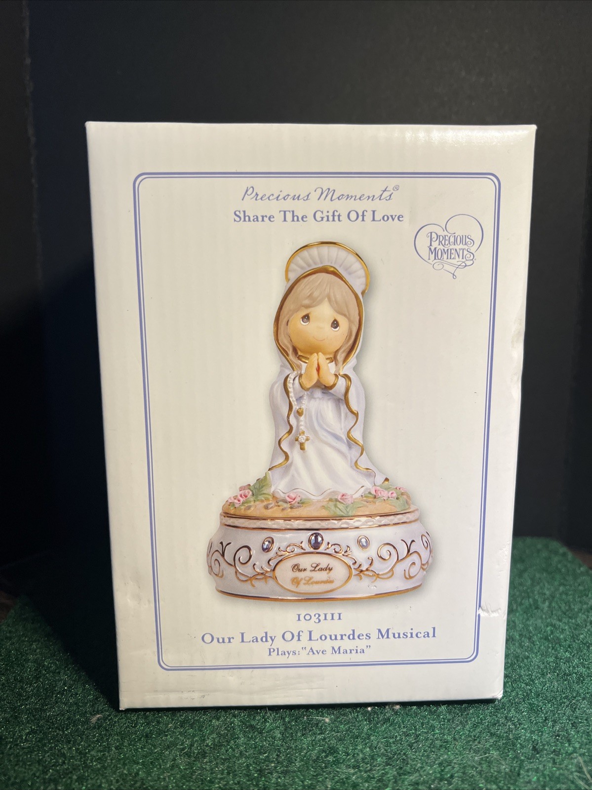 Precious Moments Our Lady of Lourdes Musical Plays: Ave Maria
