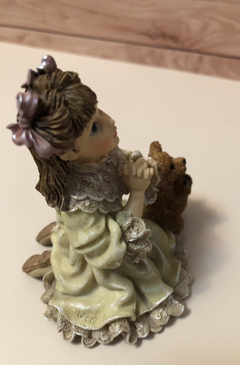 Yesterdays Child THE PRAYER Figurine Mary and Teddy Bear Paul 3531-01 Boxed New