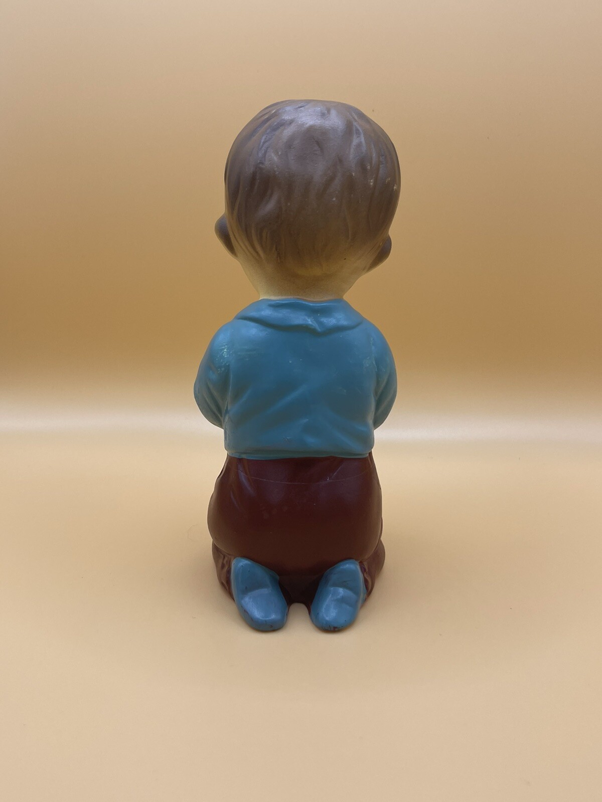 Vintage MCM Boy Child Praying Figurine Christian Decor Holy Trinket ***