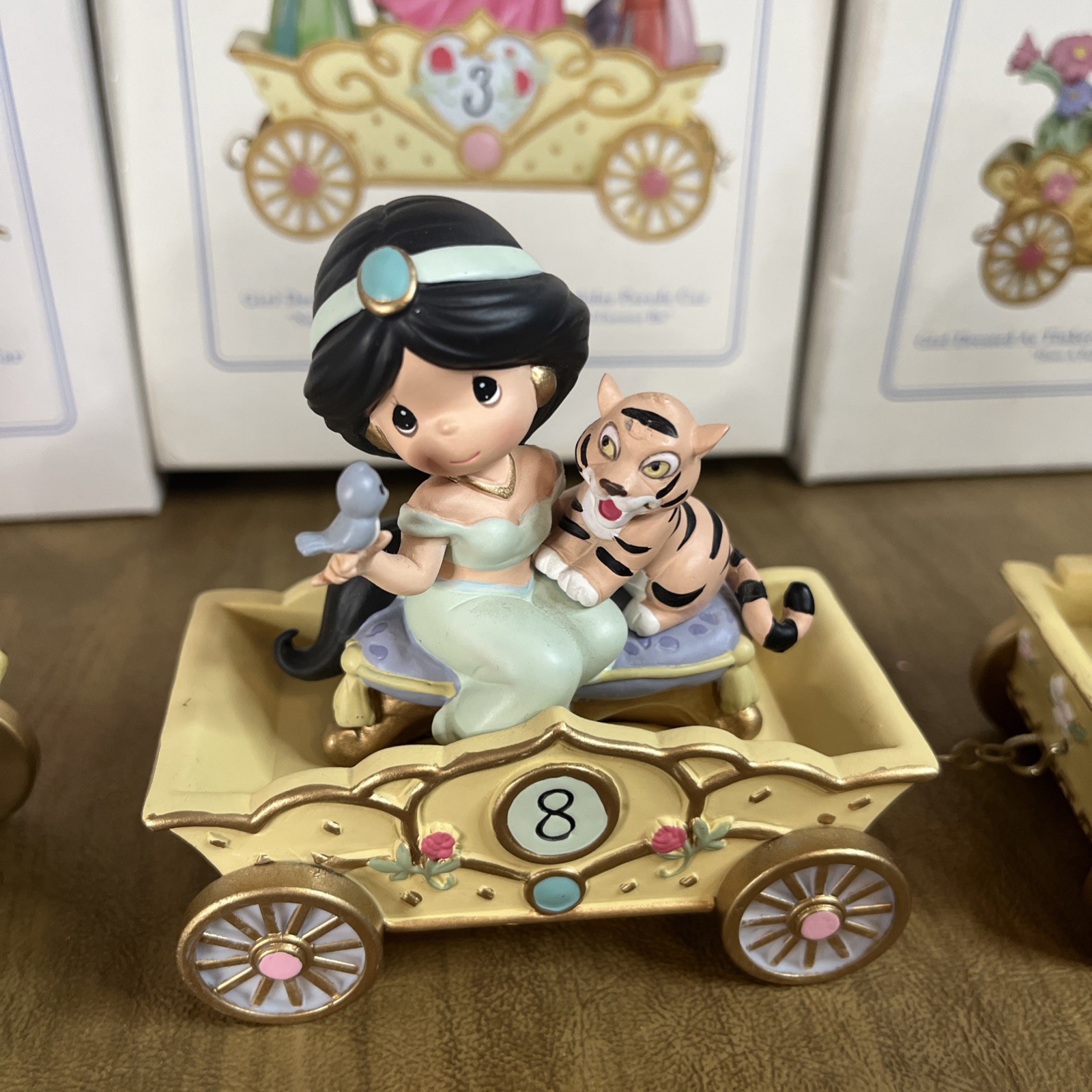 Precious Moments Disney Showcase Princess Birthday Parade Set 1-10 & Prince