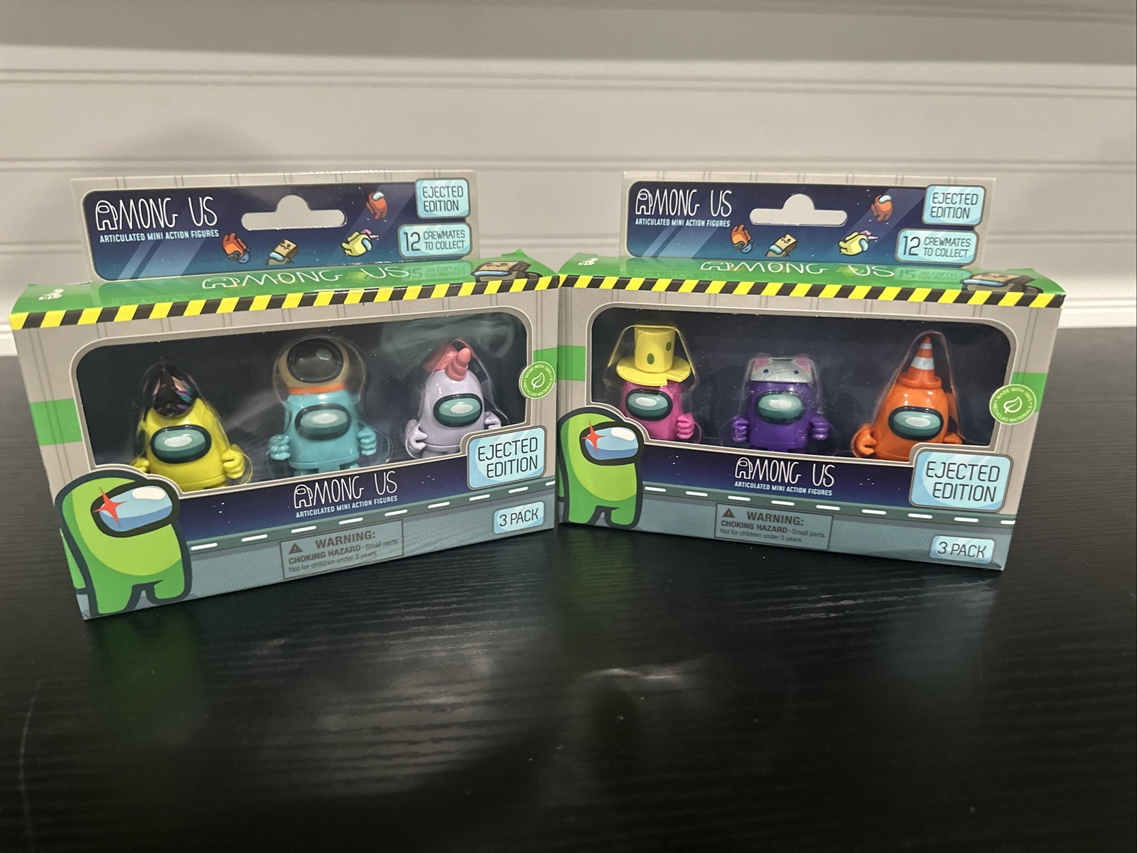 AMONG US MINI FIGURES 3 PACK EJECTED EDITION 2023 NEW TOIKIDO