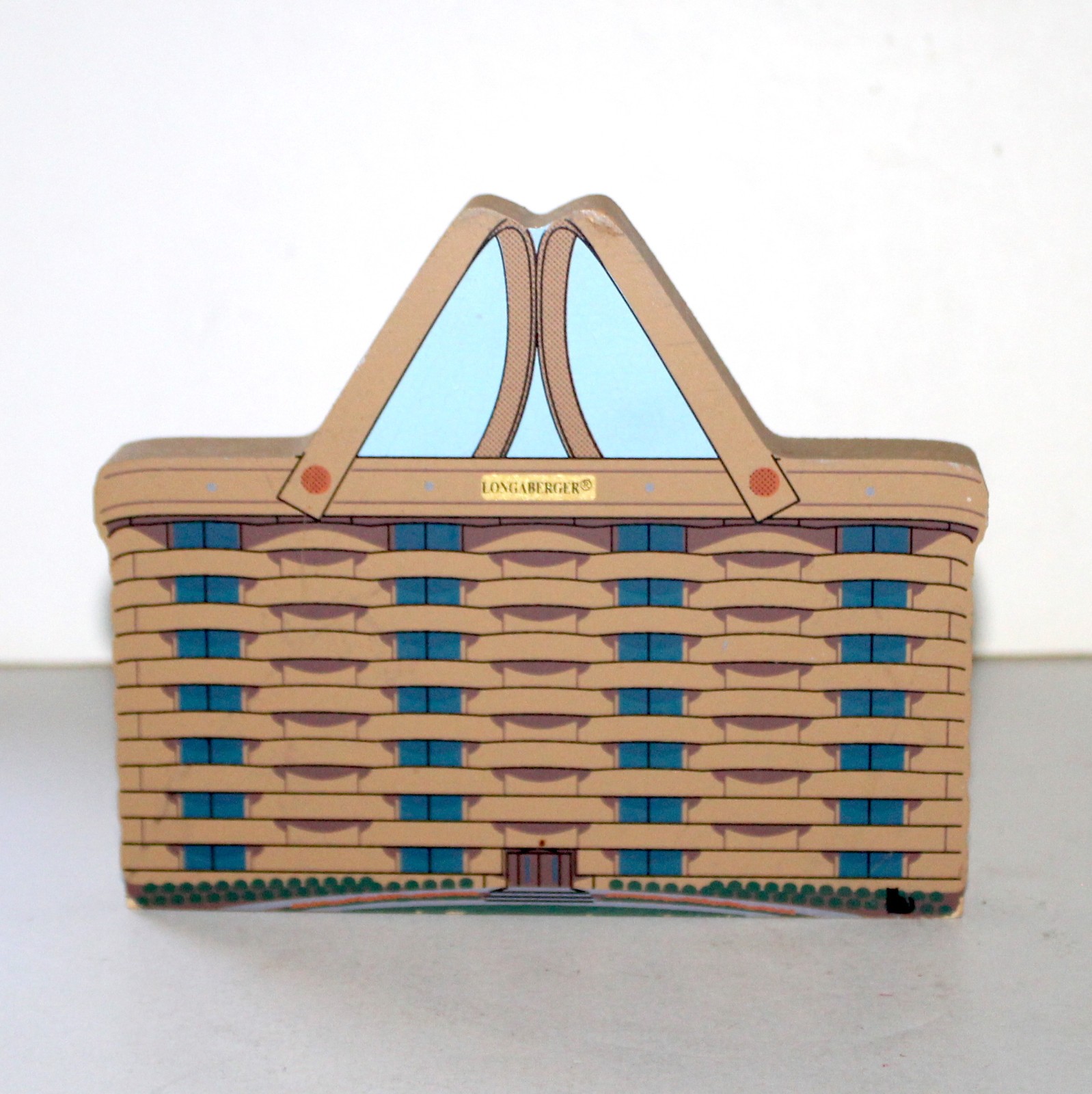 Cat’s Meow Longaberger Home Office Newark Ohio 2003 figure decor basket