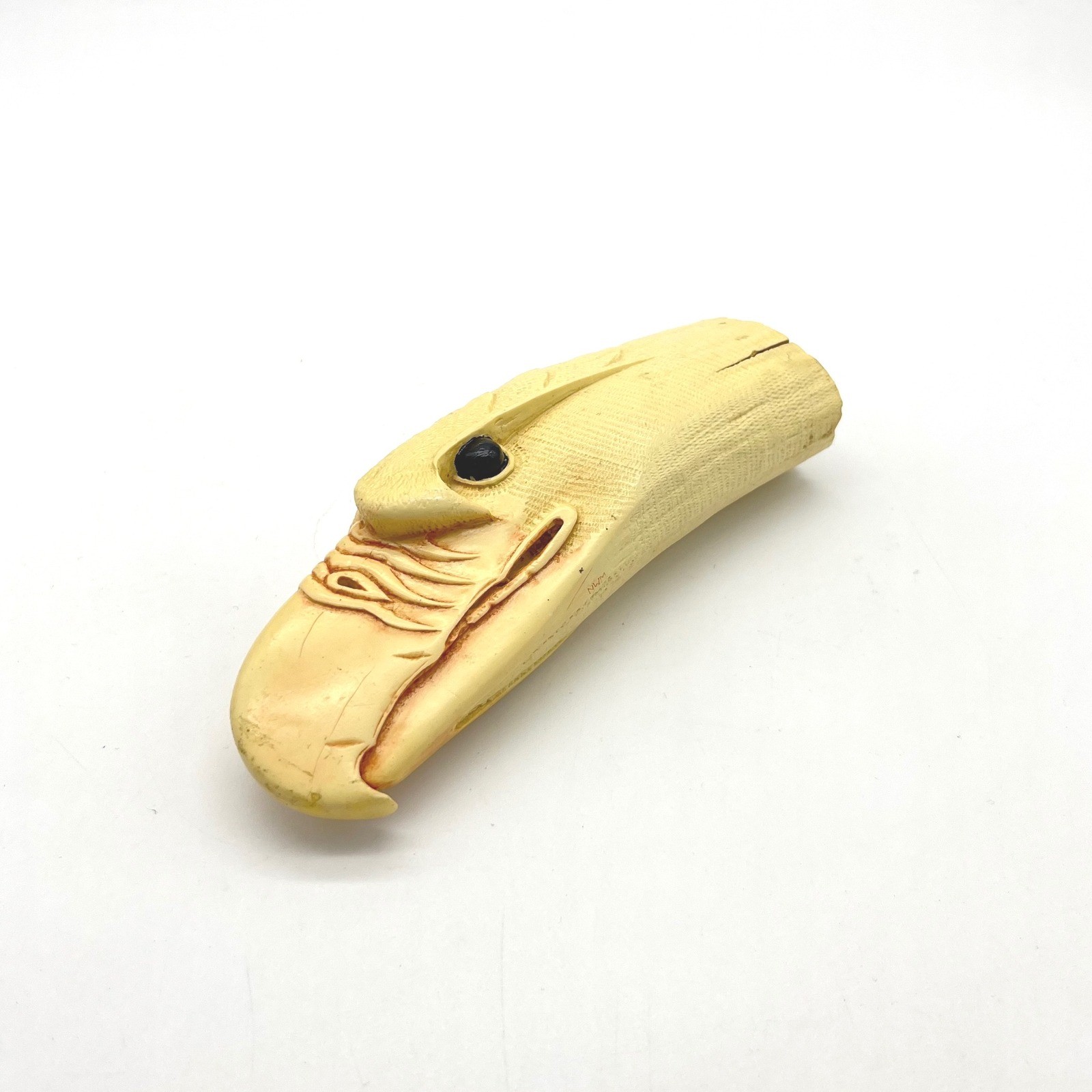 Artek Replica Nantucket Whaling Museum Eagle Head Figurine Fly Eagles Birds