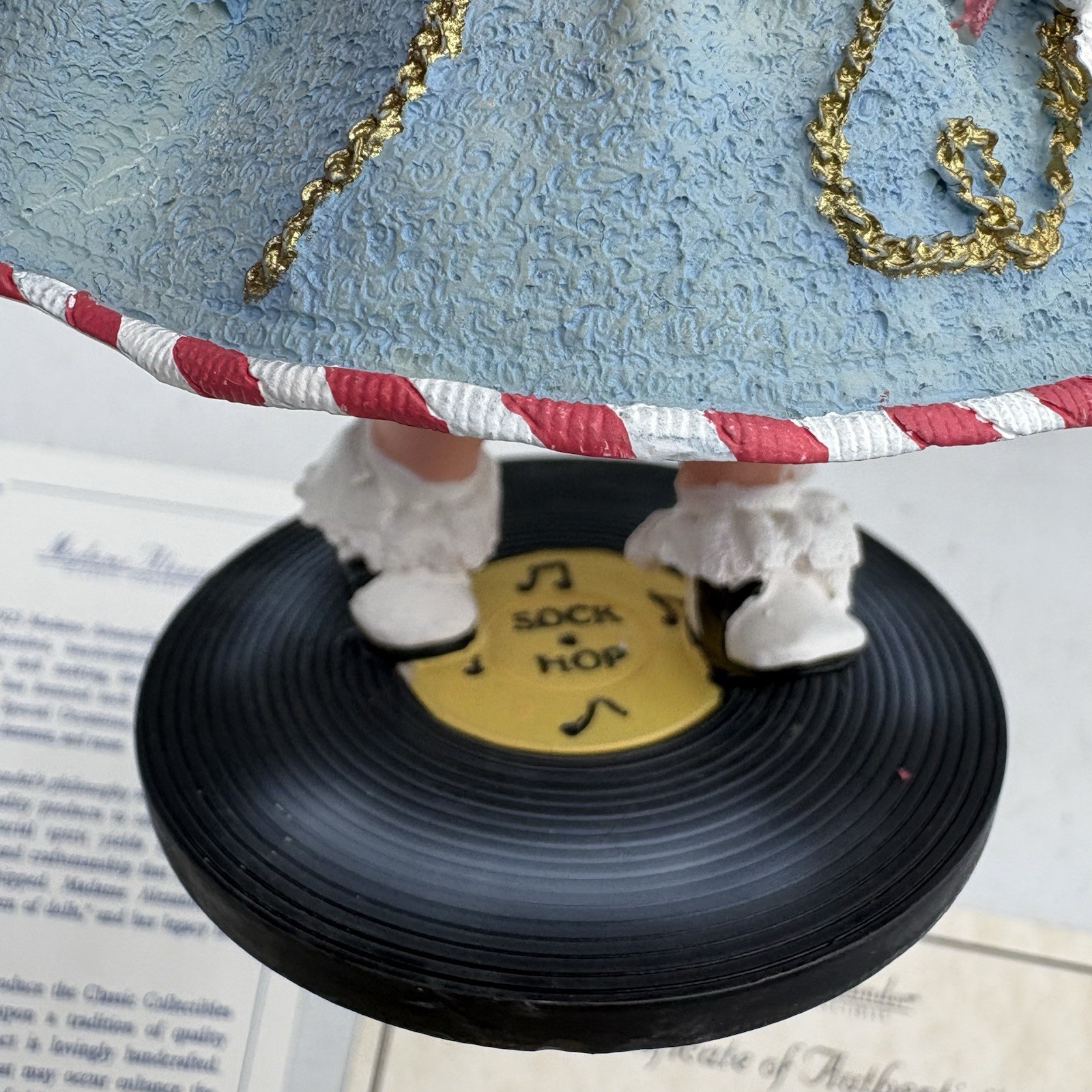 Vintage Madame Alexander Figurine Classic Collections 1950 Sock Hop Box COA 2000