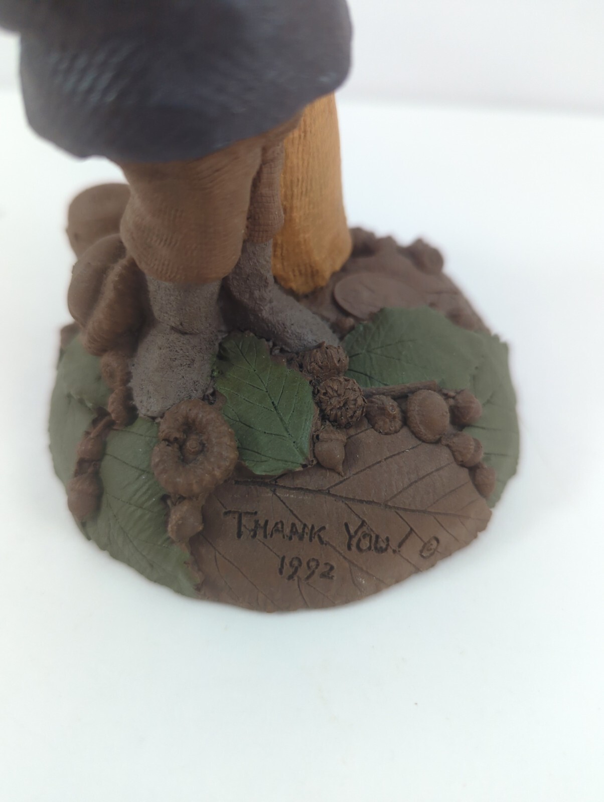 Tom Clark Gnomes Cairn Studio Item #5178 “Thank You” 1992 Edition #43 6.25″