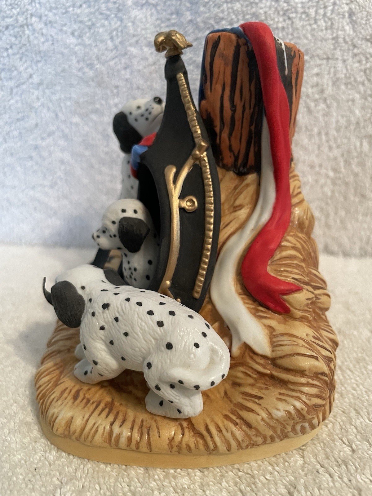 Anheuser Busch Special Edition “Horseplay” Figurine (Dalmatian Puppies At Play)