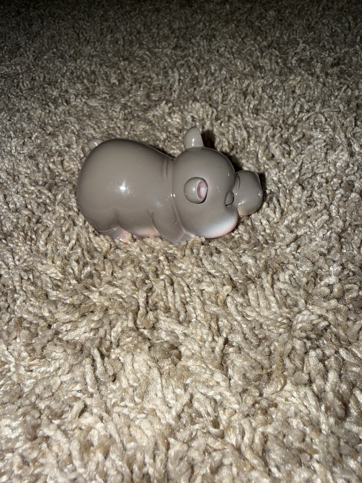 Moo Deng The Pygmy Hippopotamus Resin Figure: Sleepy Moo Sleeping Hippo