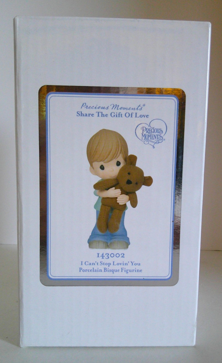 PRECIOUS MOMENTS “I Can’t Stop Lovin’ You” #143002 – BRAND NEW – RARE!