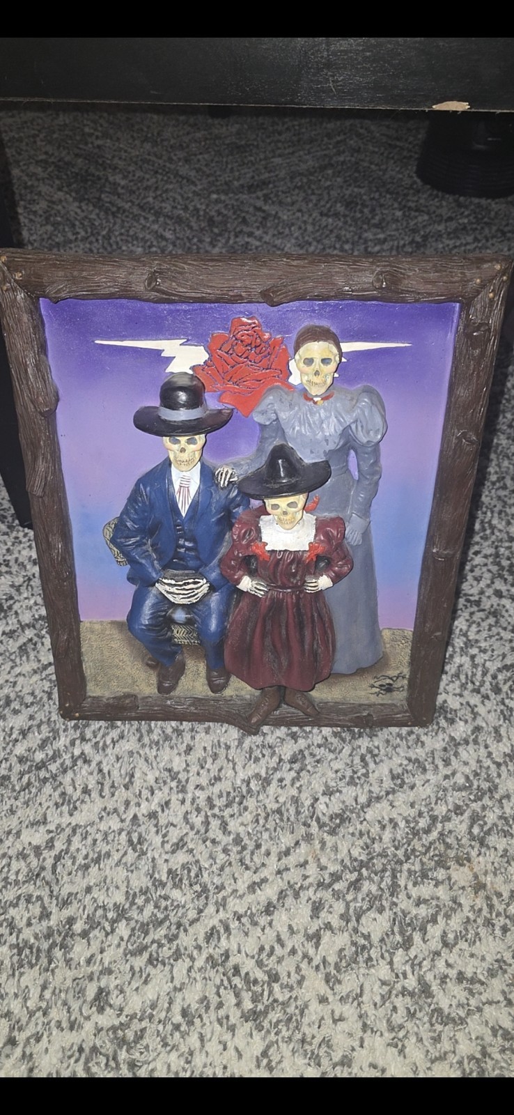 Stanley Mouse “Dead Family”3D Resin Wall Art–Illusive Concepts–COA–Grateful Dead
